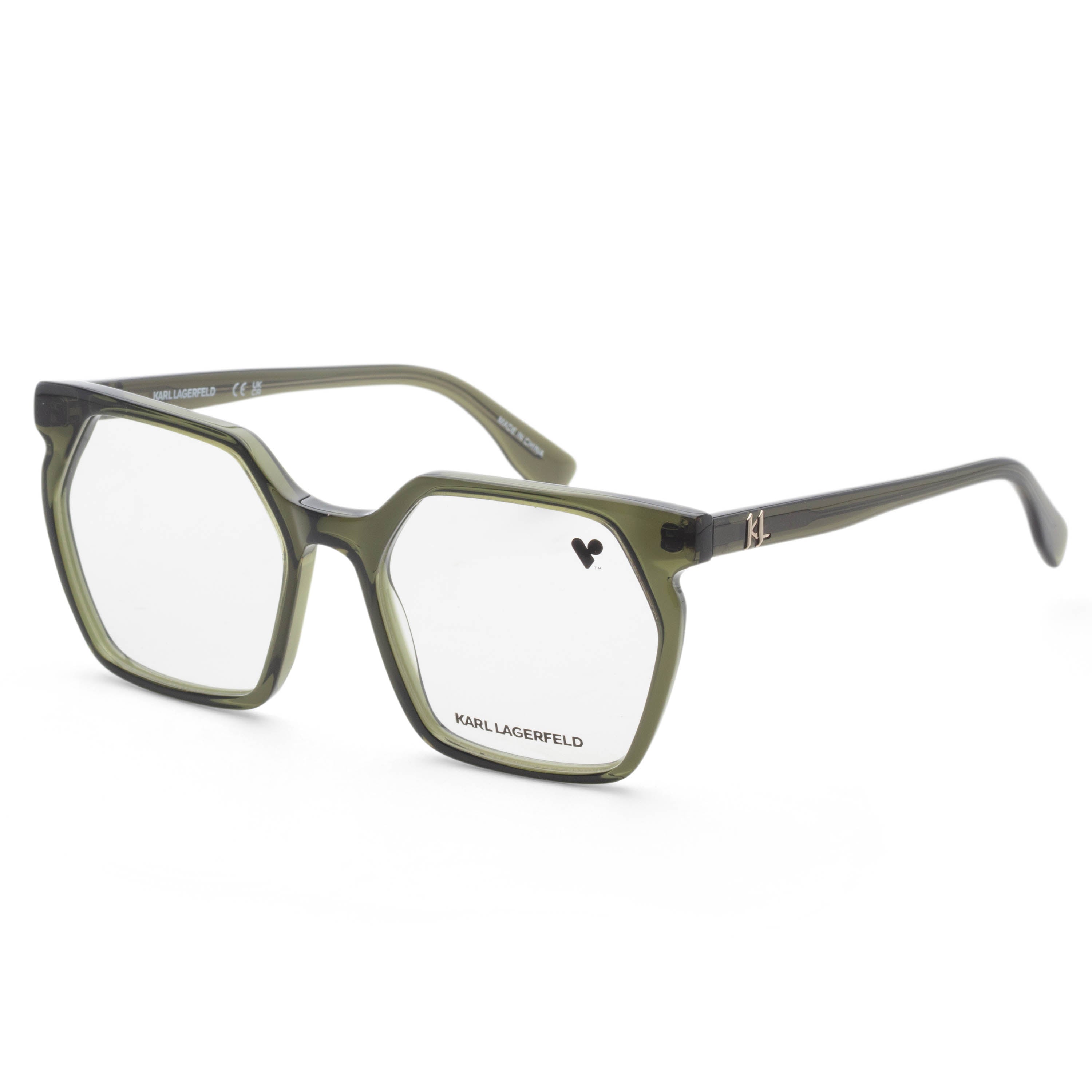 Preloved - Karl Lagerfeld KL609327554 Eyeglasses — Green by Preloved - Karl Lagerfeld