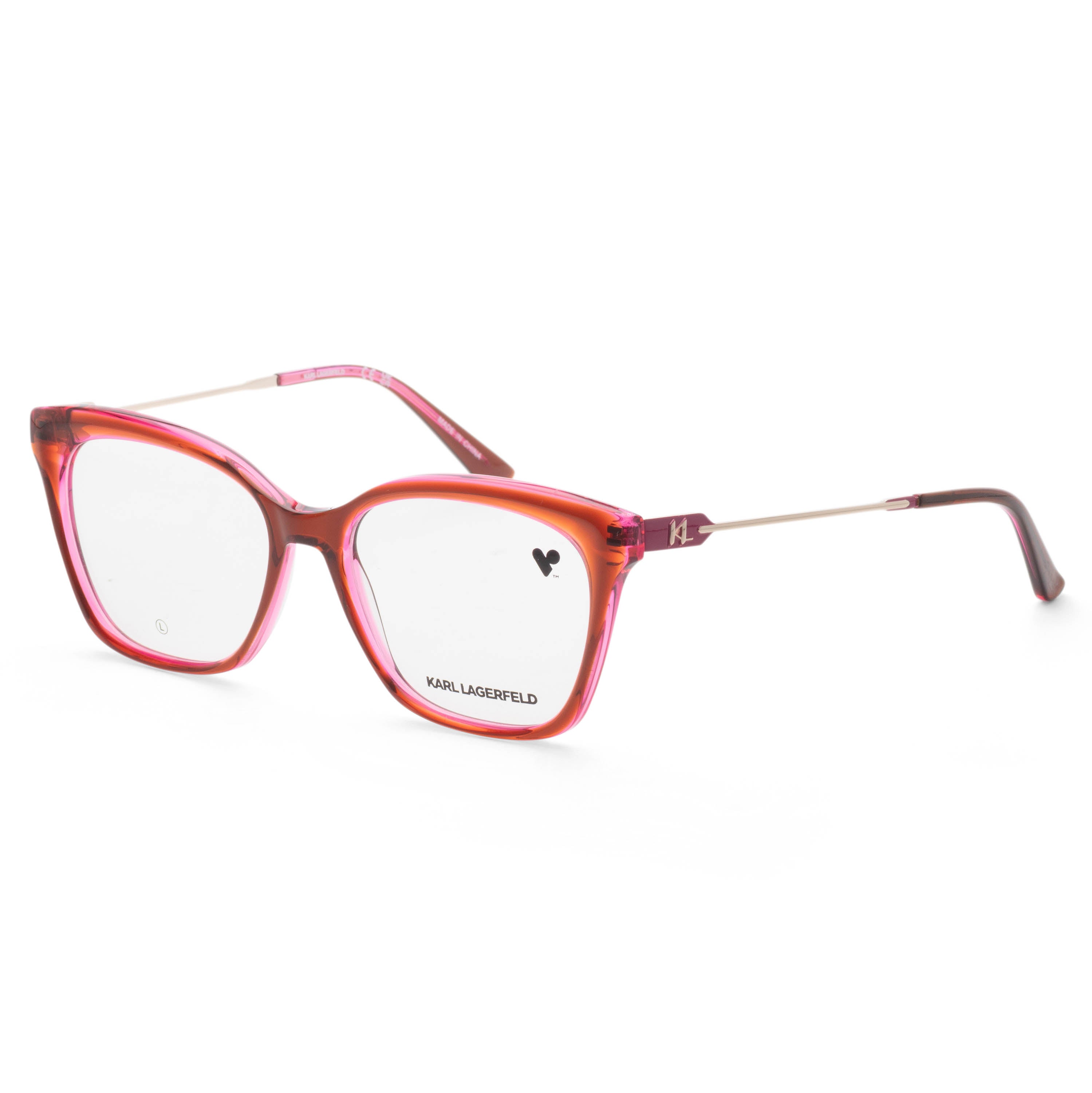 Preloved - Karl Lagerfeld KL6108206 Eyeglasses — Rose gold by Preloved - Karl Lagerfeld