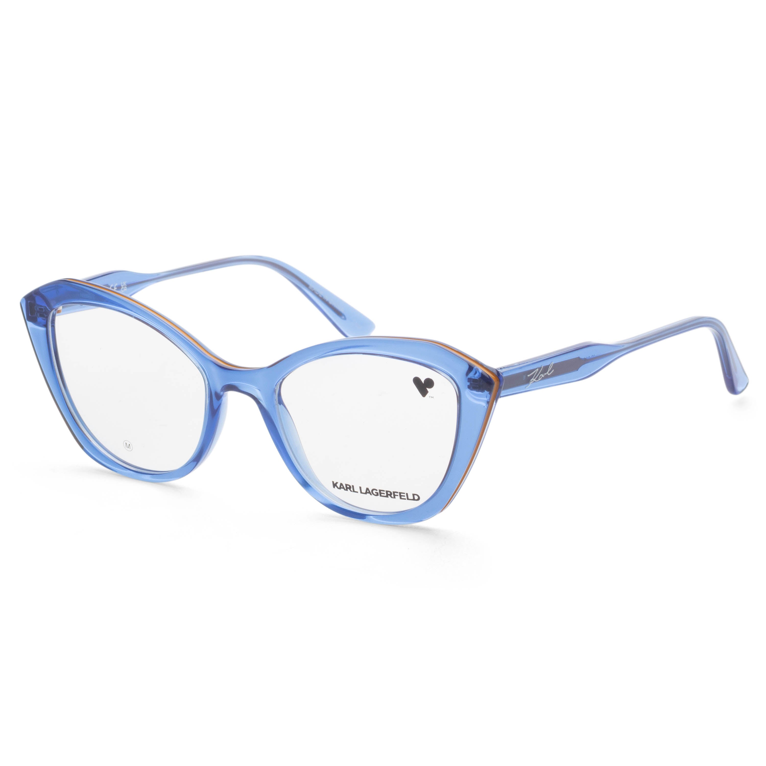 Preloved - Karl Lagerfeld KL613745452 Cat-Eye Eyeglasses — Blue by Preloved - Karl Lagerfeld