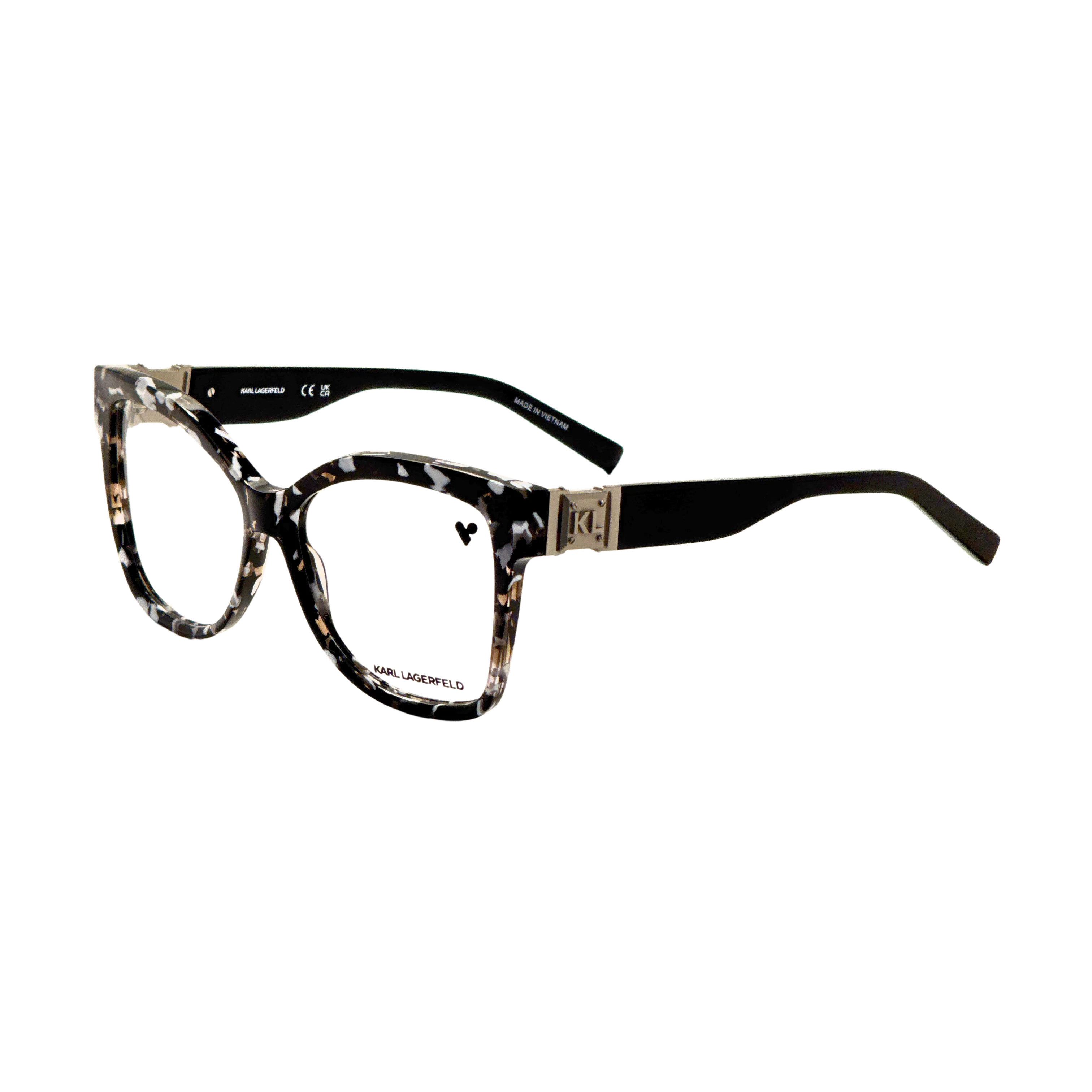 Preloved - Karl Lagerfeld KL614901655 Eyeglasses — Black by Preloved - Karl Lagerfeld