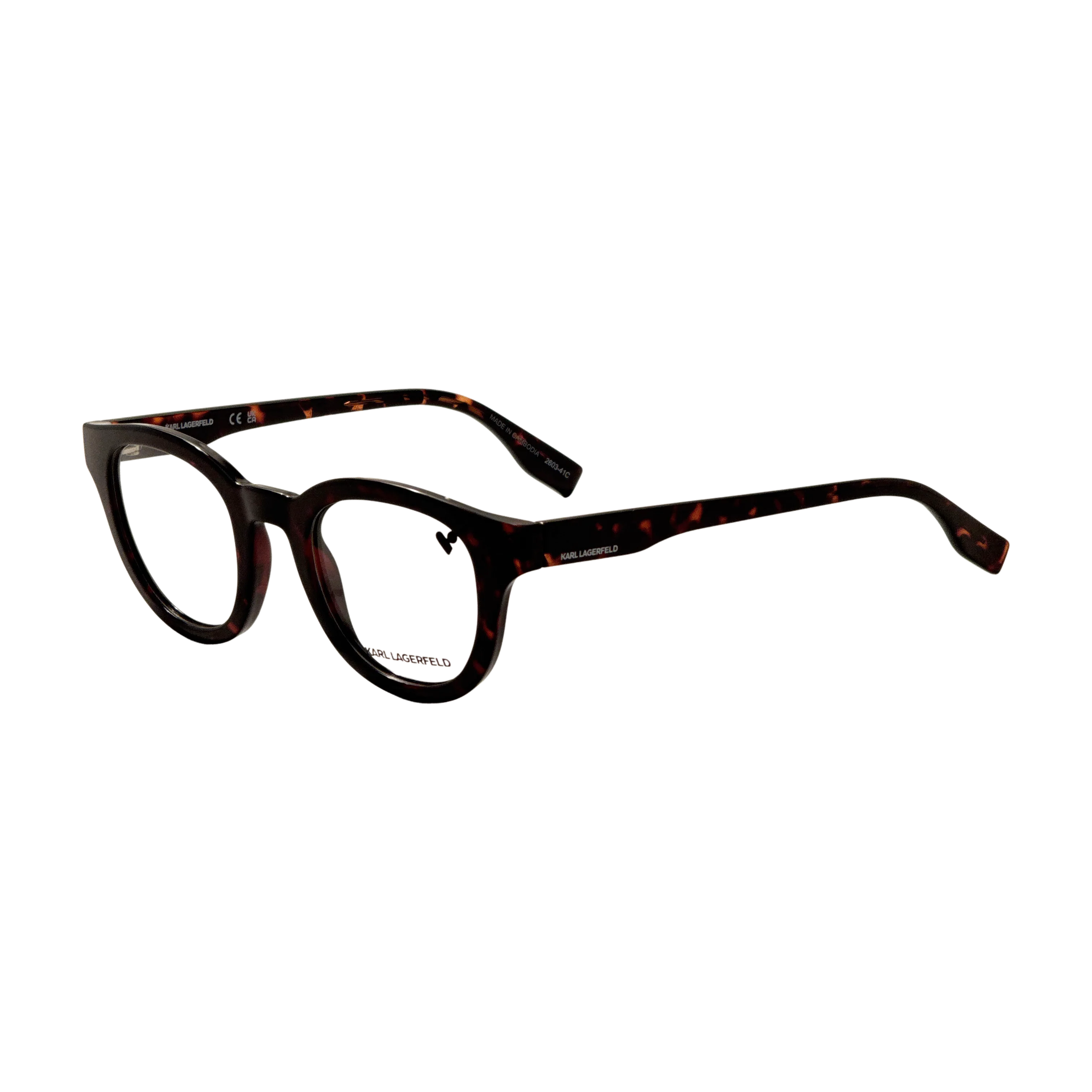 Preloved - Karl Lagerfeld KL617724047 Eyeglasses — Brown by Preloved - Karl Lagerfeld