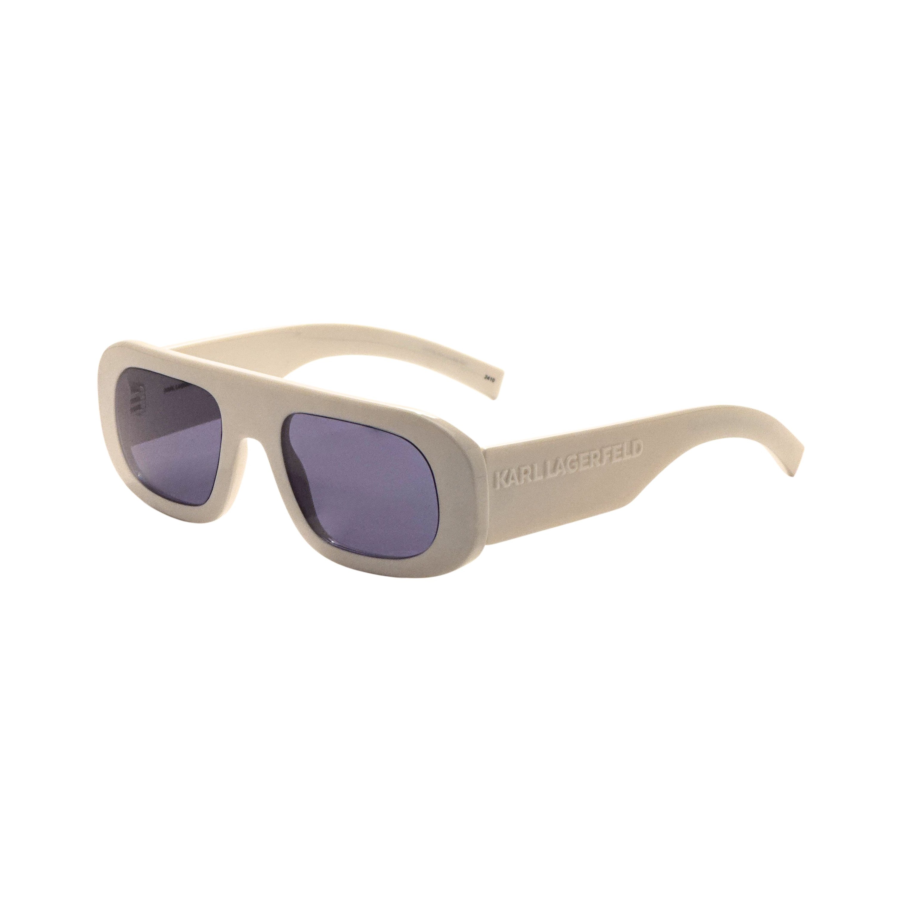 Preloved - Karl Lagerfeld KL6188S10552 Square-Frame Sunglasses — White by Preloved - Karl Lagerfeld