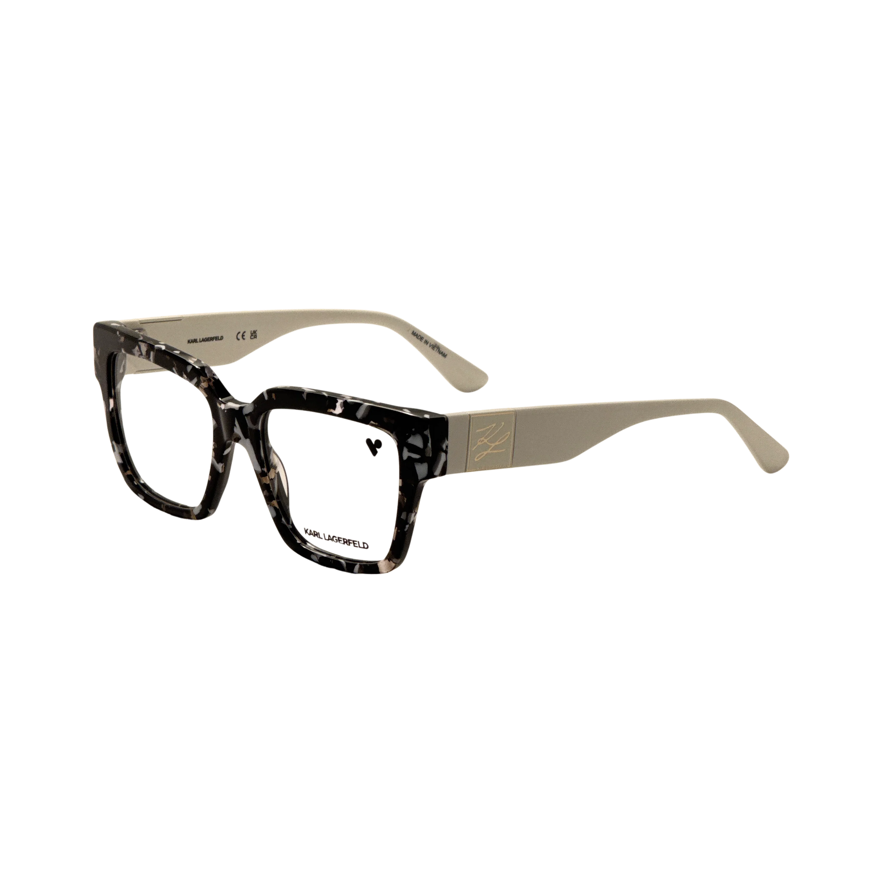 Preloved - Karl Lagerfeld KL619601653 Eyeglasses — Black by Preloved - Karl Lagerfeld