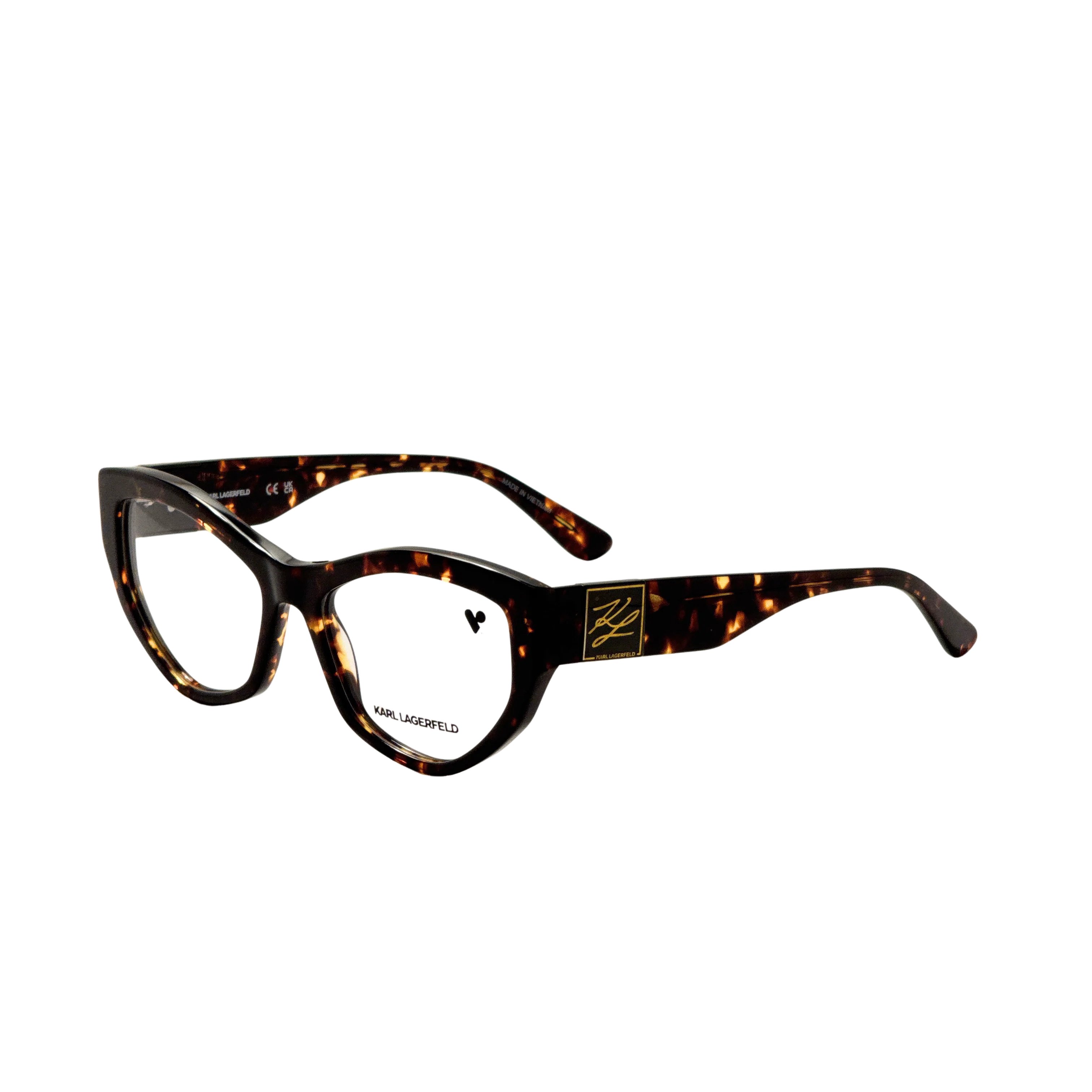 Preloved - Karl Lagerfeld KL621124255 Eyeglasses — Brown by Preloved - Karl Lagerfeld