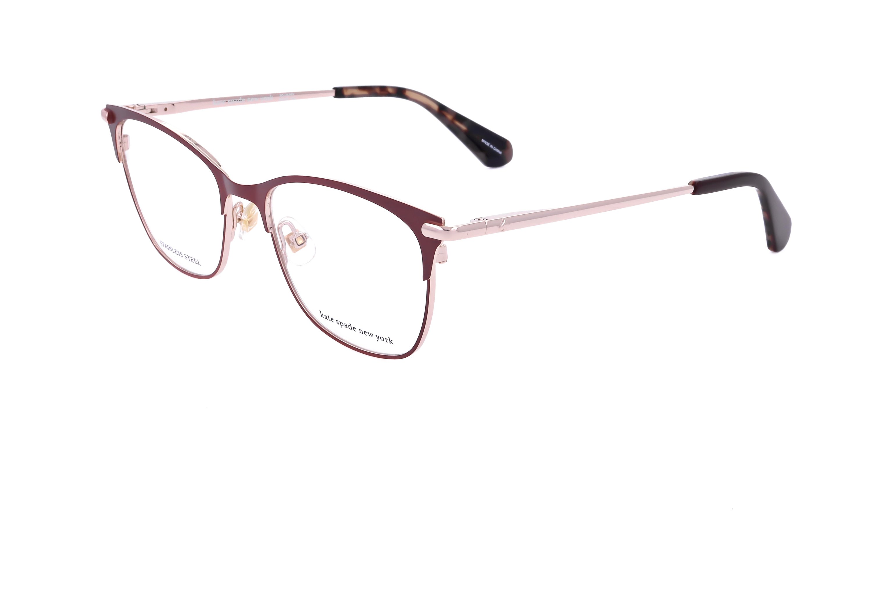 Preloved - Kate Spade BENDALLLHF52 Eyeglasses — Burgundy by Preloved - Kate Spade