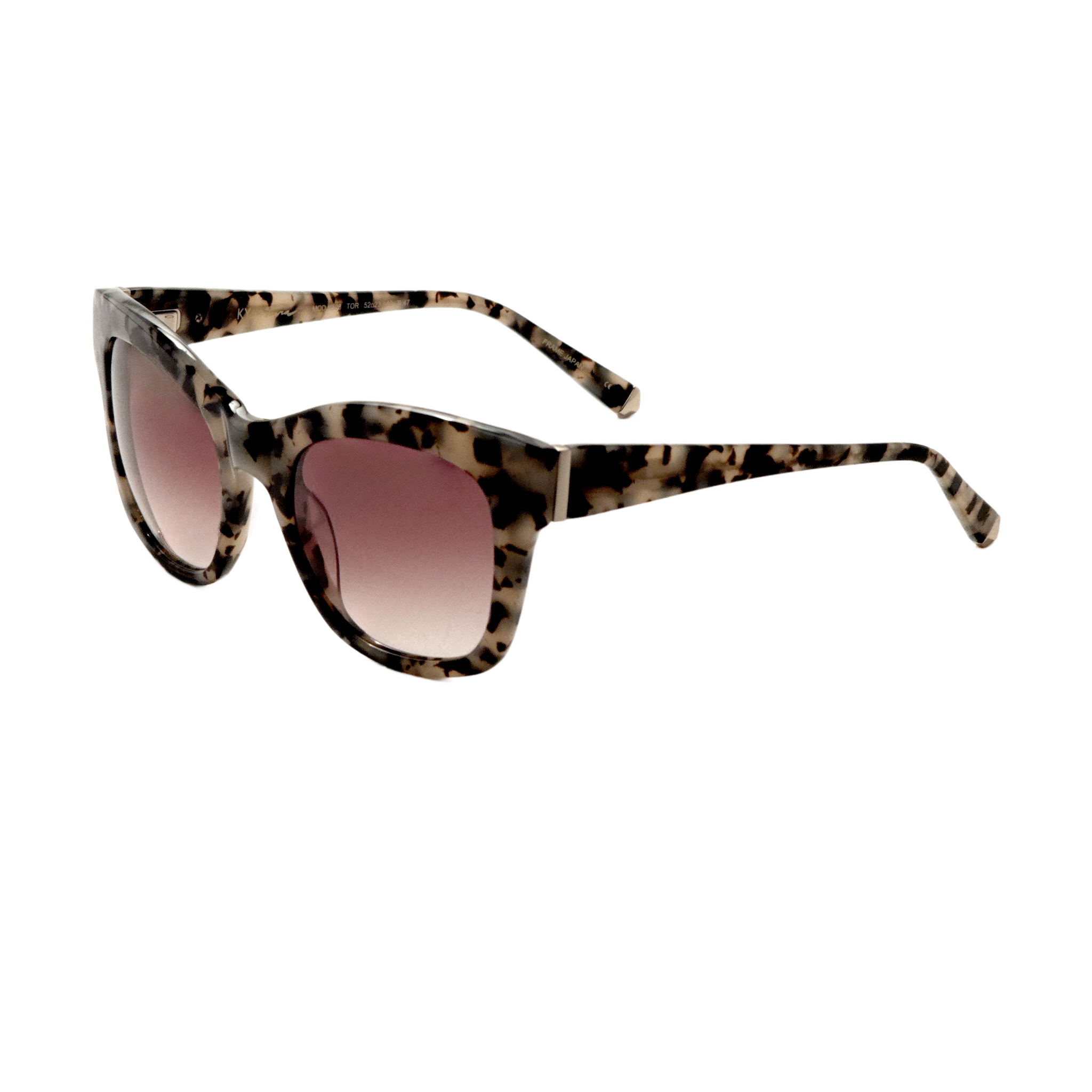 Preloved - Kate Young K528TOR52 Tortoiseshell Sunglasses — Brown by Preloved - Kate Young