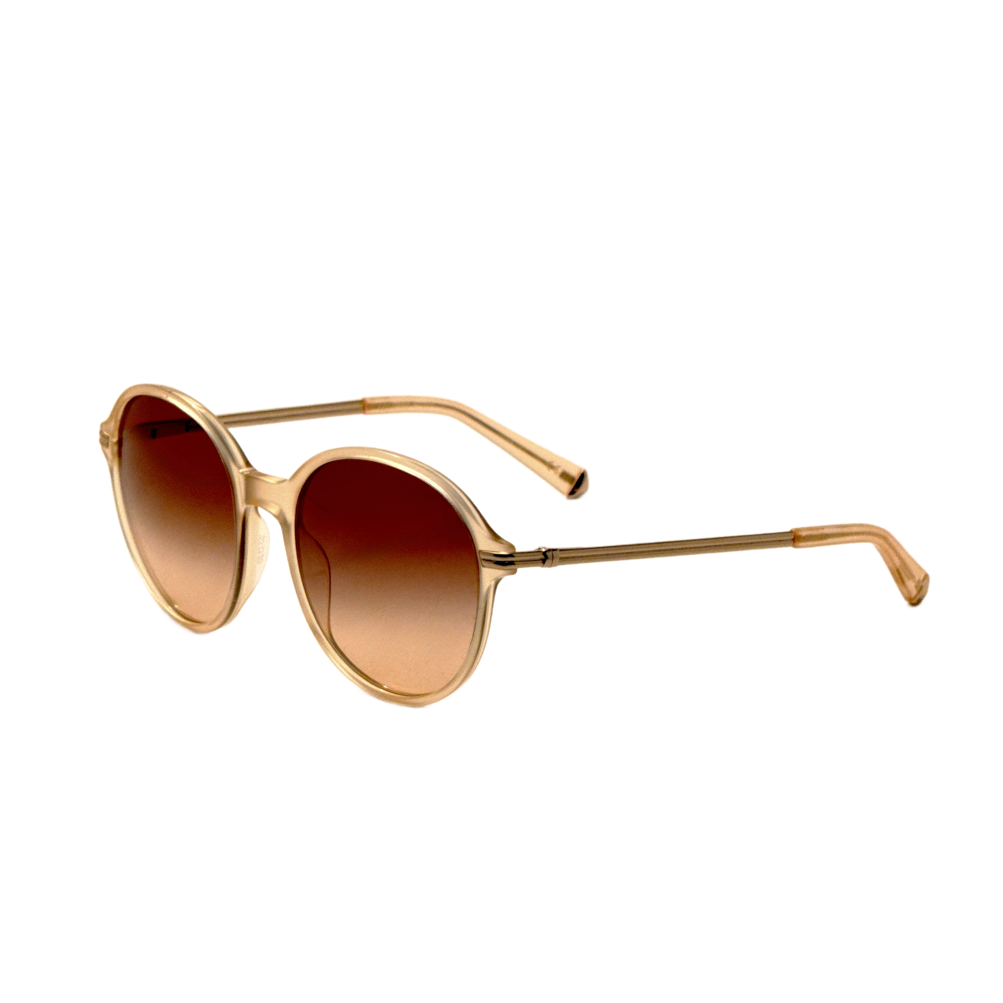 Preloved - Kate Young K531CHA55 Sunglasses — Champagne by Preloved - Kate Young
