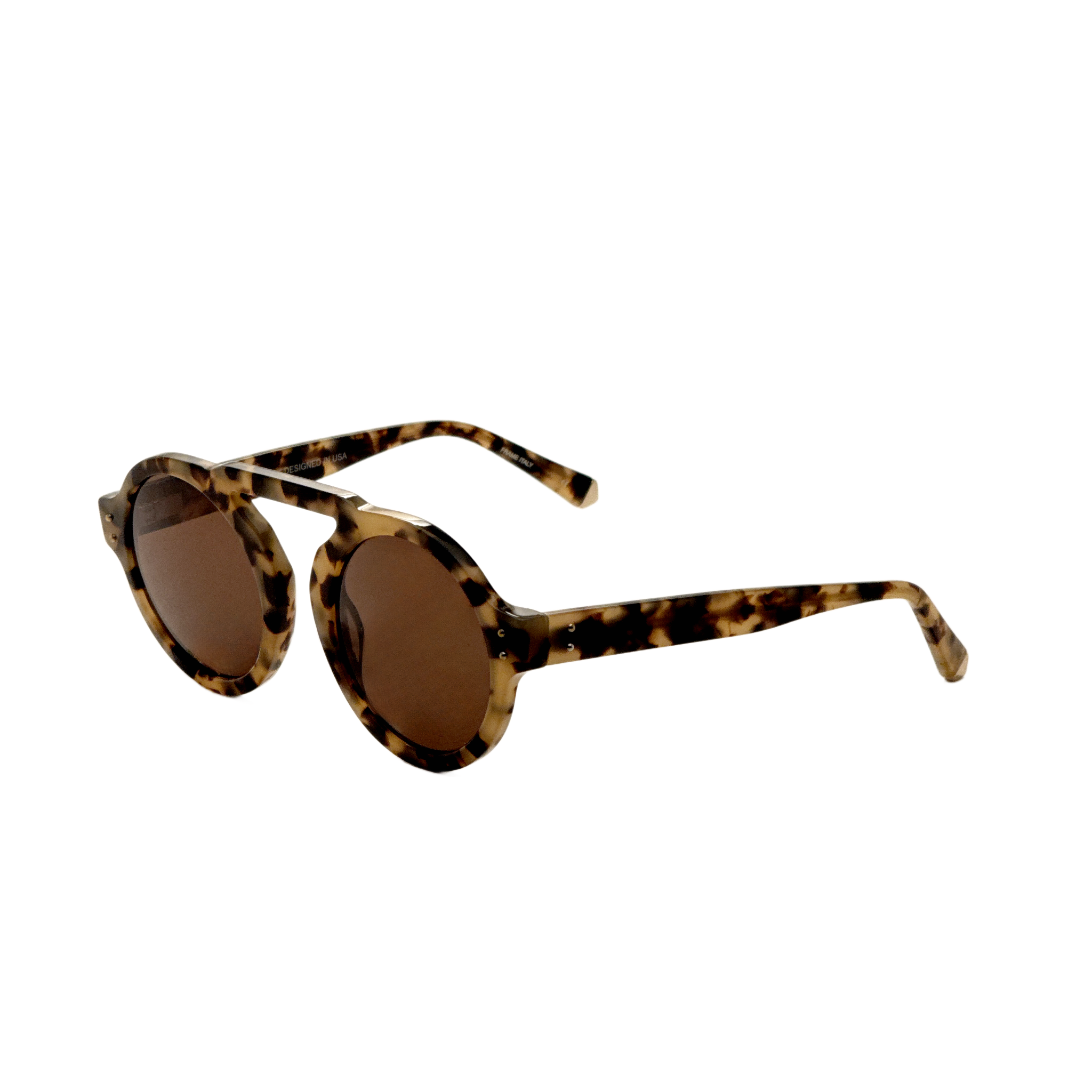 Preloved - Kate Young K537TOR47 Sunglasses — Brown by Preloved - Kate Young