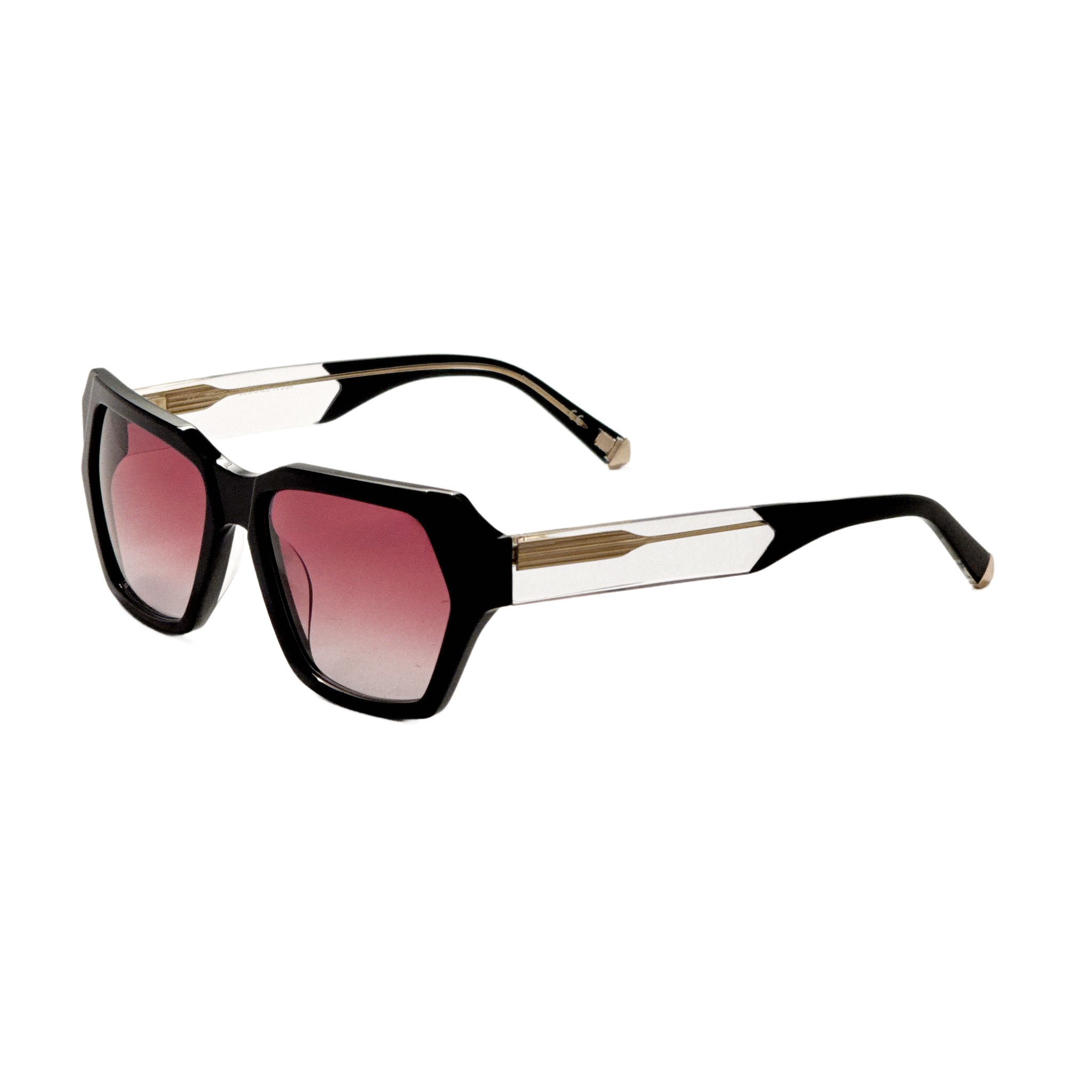 Preloved - Kate Young K575BLK55 Sunglasses — Black by Preloved - Kate Young