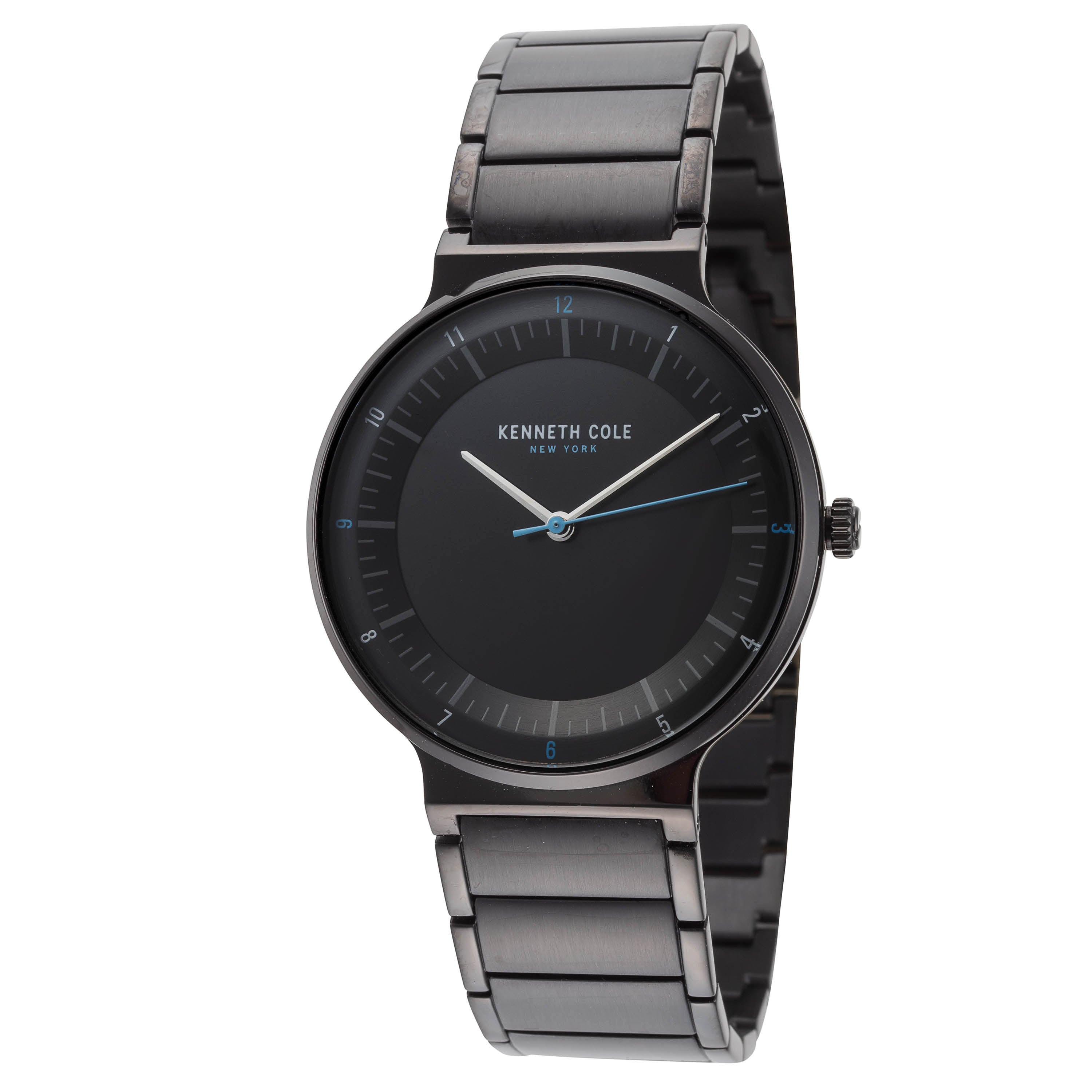 Preloved - Kenneth Cole Classic Quartz 39mm Watch — Black by Preloved - Kenneth Cole