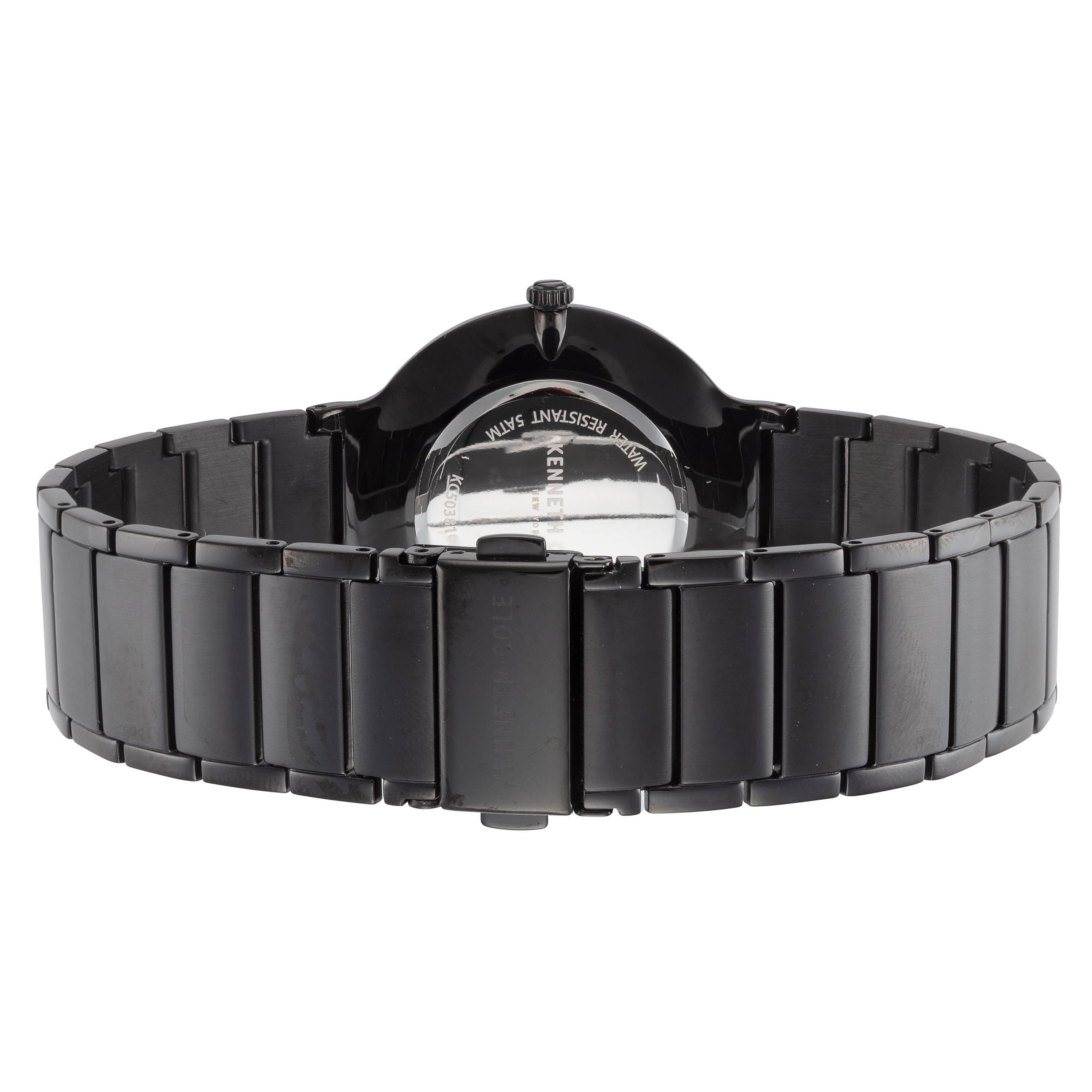 Preloved - Kenneth Cole Classic Quartz 39mm Watch — Black, view 3