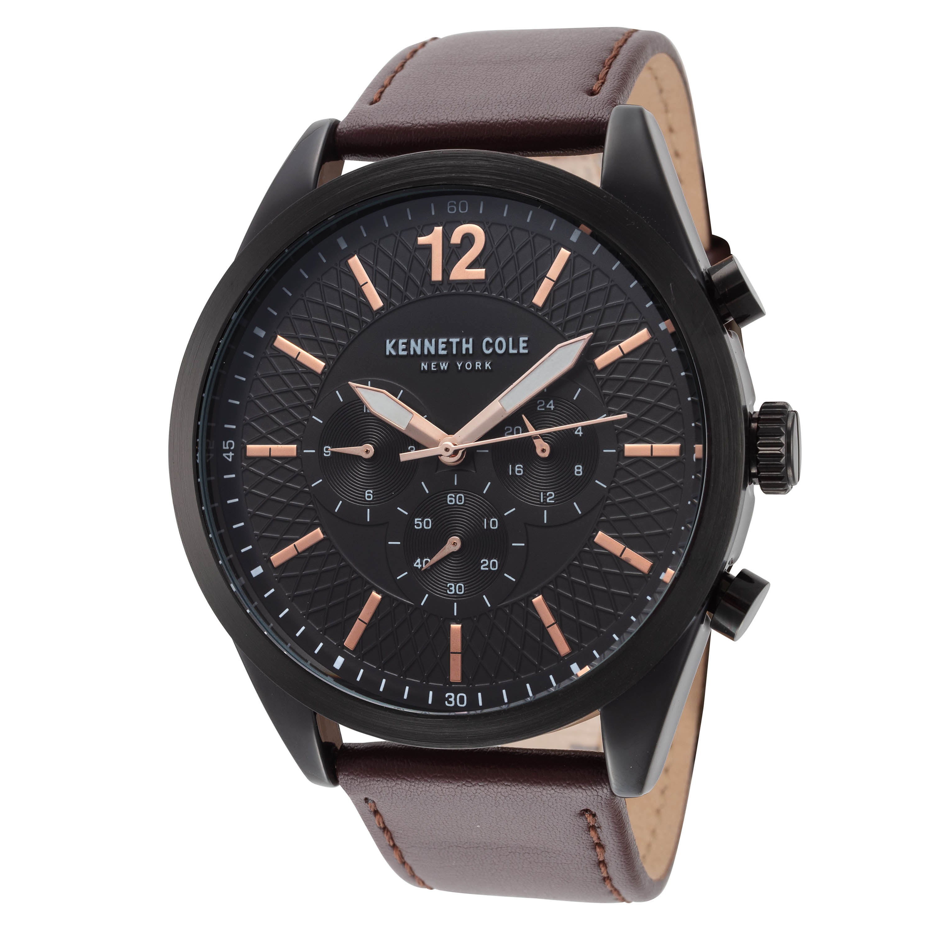 Preloved - Kenneth Cole Chronograph Quartz Watch — Black by Preloved - Kenneth Cole