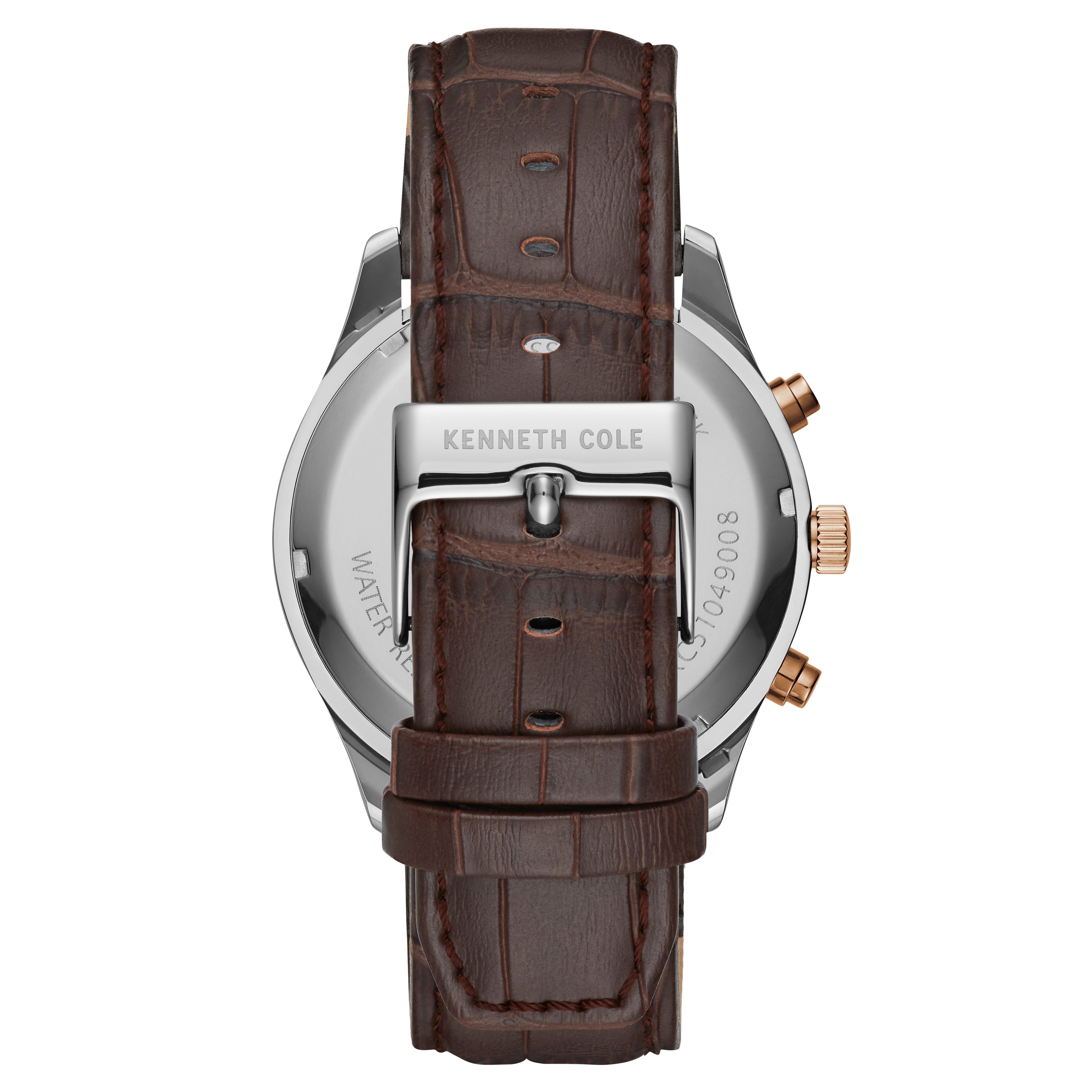 Preloved - Kenneth Cole 42mm Chronograph Quartz Watch — Brown, view 2