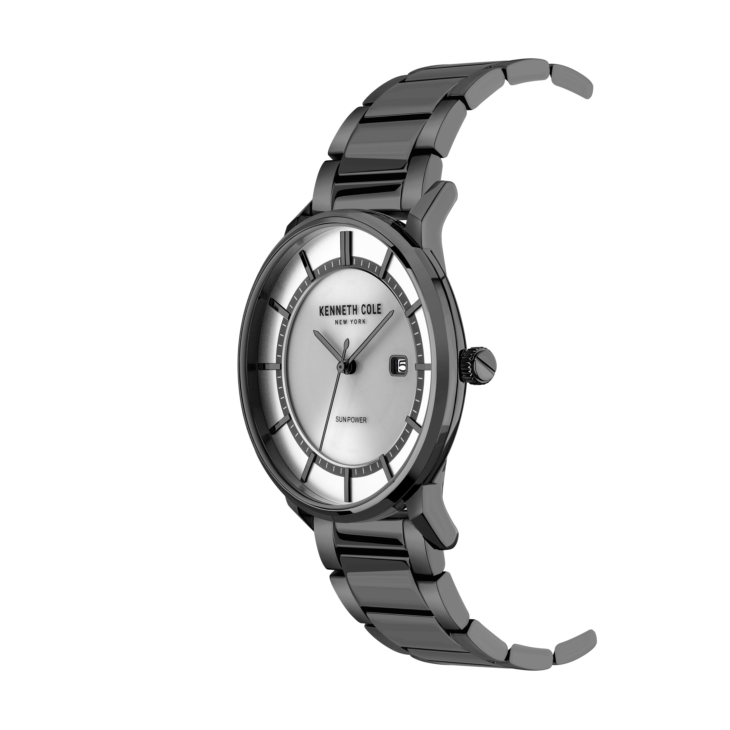 Preloved - Kenneth Cole 42mm Quartz Watch — Gray, view 3