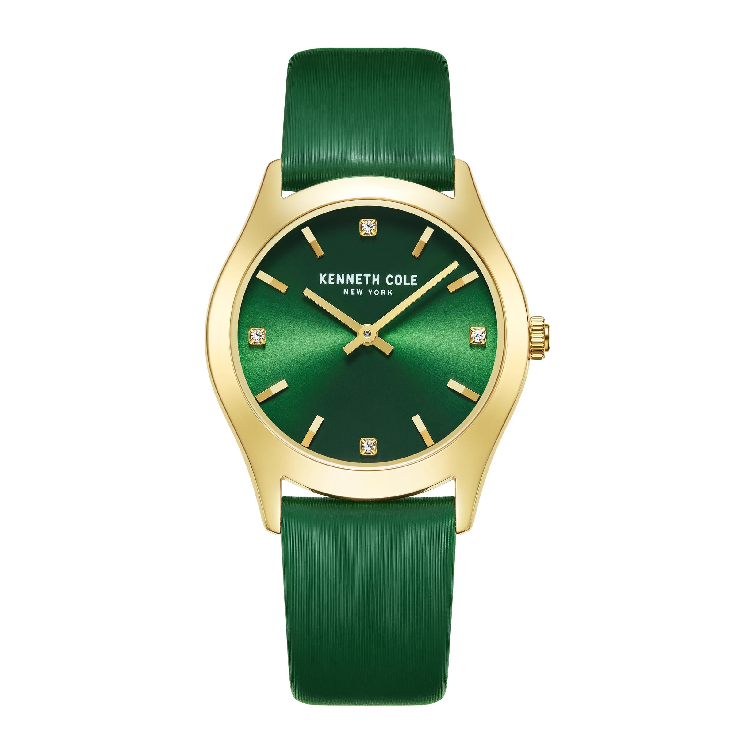 Preloved - Kenneth Cole Green Dial Quartz Watch — Green by Preloved - Kenneth Cole