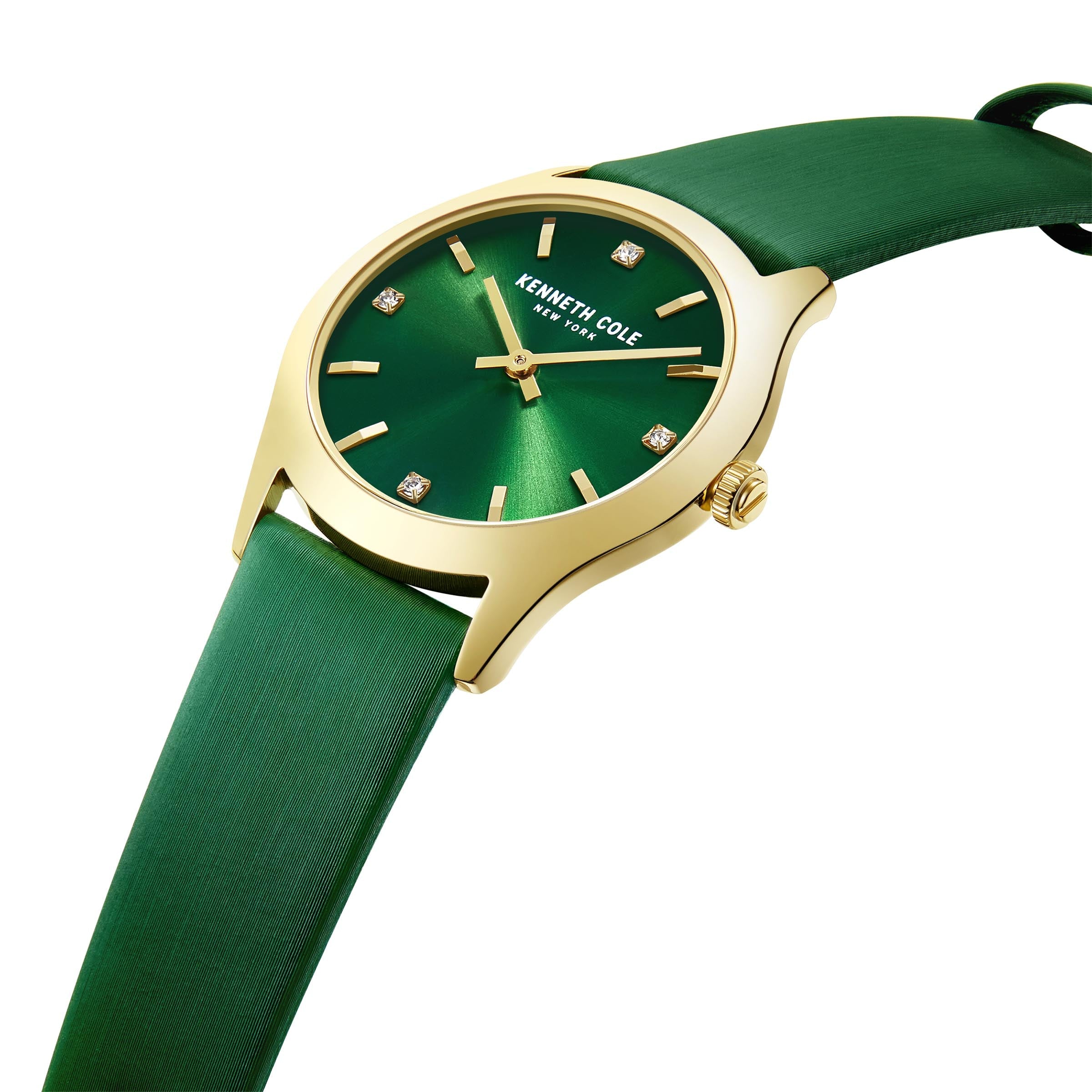 Preloved - Kenneth Cole Green Dial Quartz Watch — Green, view 3