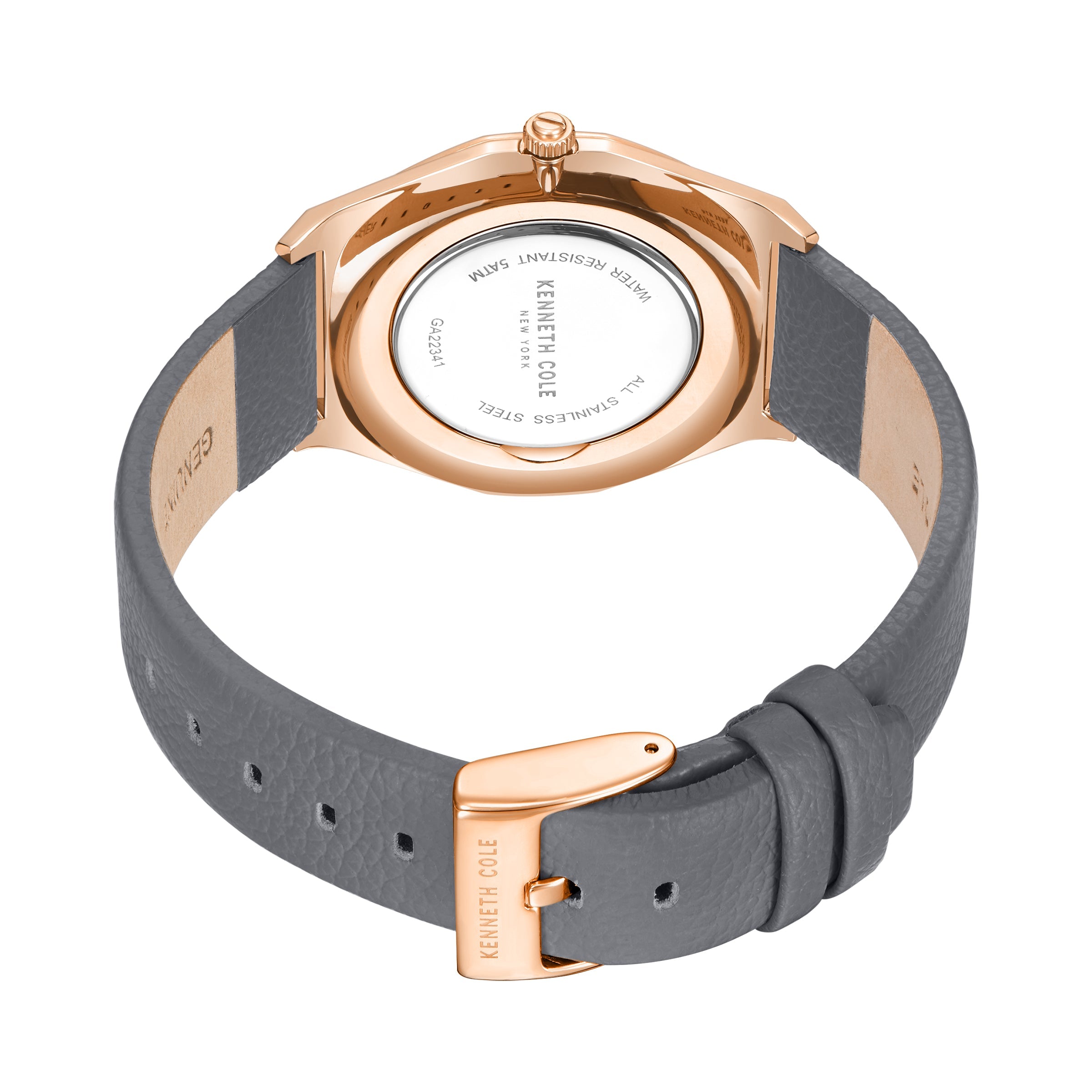 Preloved - Kenneth Cole Rose Gold Quartz Watch — Rose gold, view 2