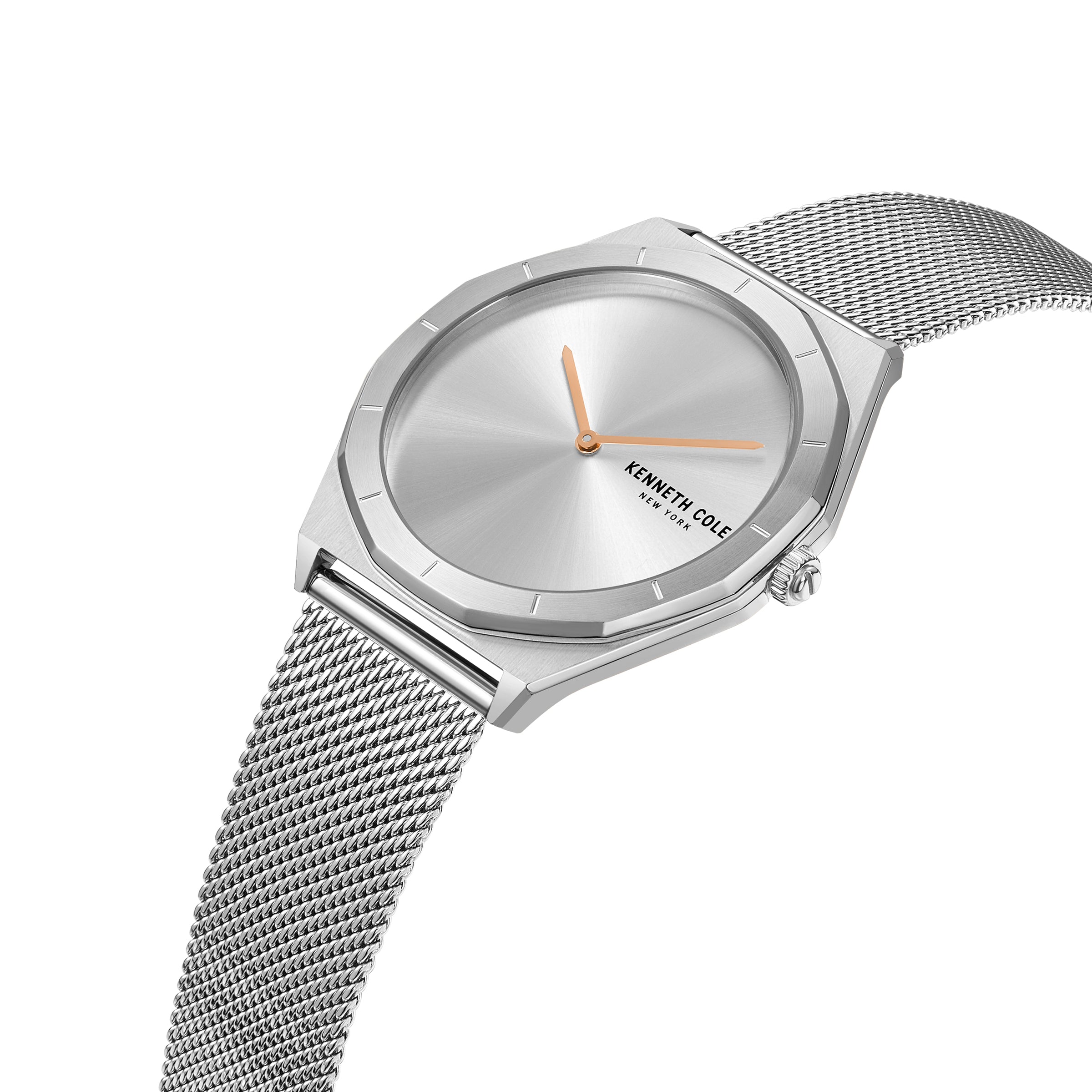 Preloved - Kenneth Cole 41mm Quartz Watch — Silver, view 3