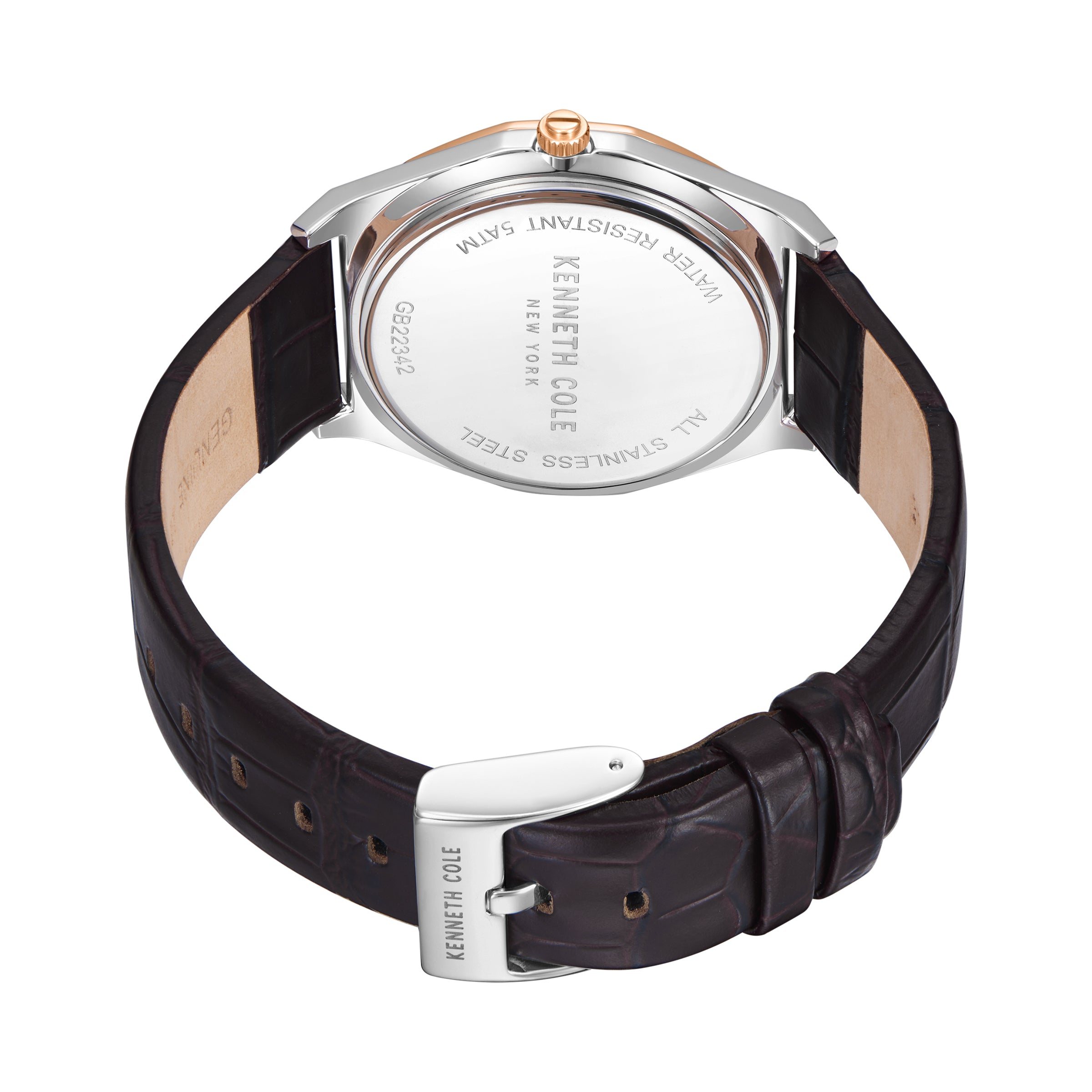 Preloved - Kenneth Cole Two-Tone Quartz Watch — Silver, view 2