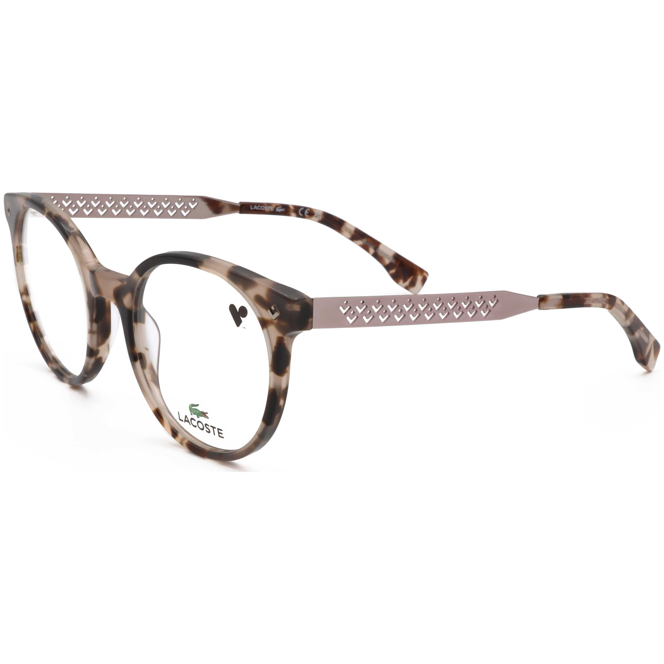 Preloved - Lacoste L280621950 Tortoiseshell Acetate Eyeglasses — Brown by Preloved - Lacoste