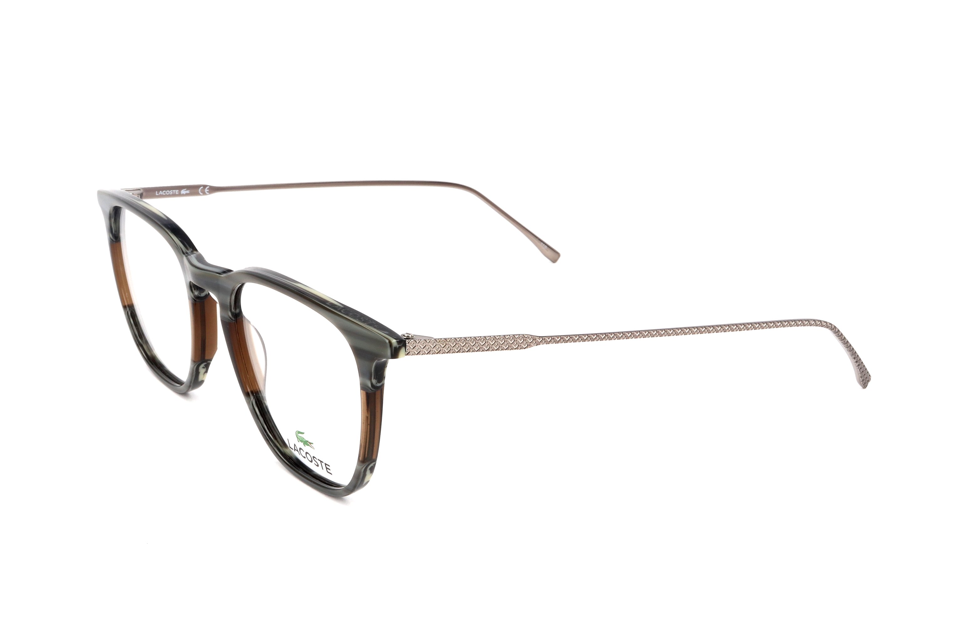 Preloved - Lacoste L282821050 Tortoiseshell-Acetate Eyeglasses — Black by Preloved - Lacoste