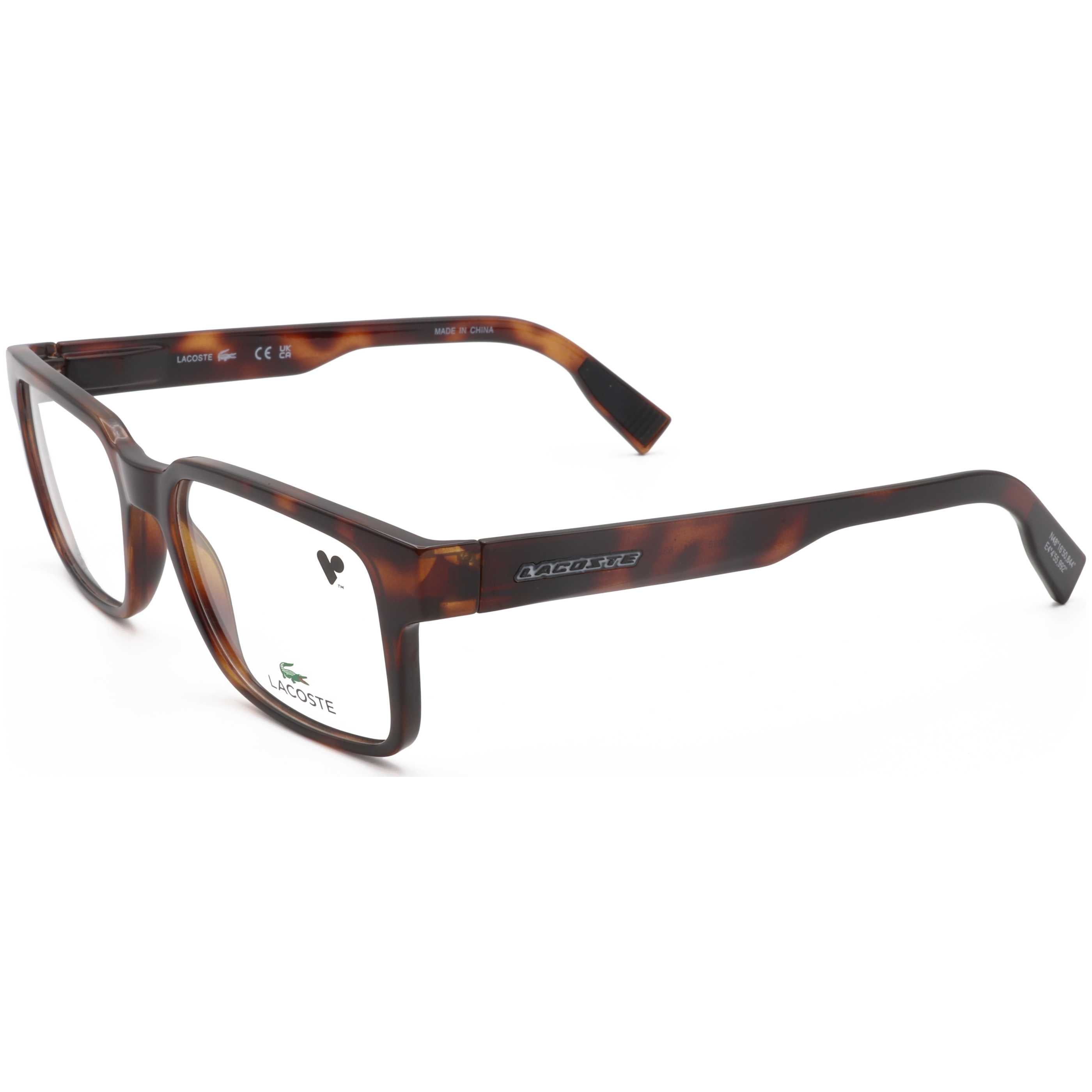 Preloved - Lacoste L292821453 Tortoiseshell Acetate Eyeglasses — Brown by Preloved - Lacoste
