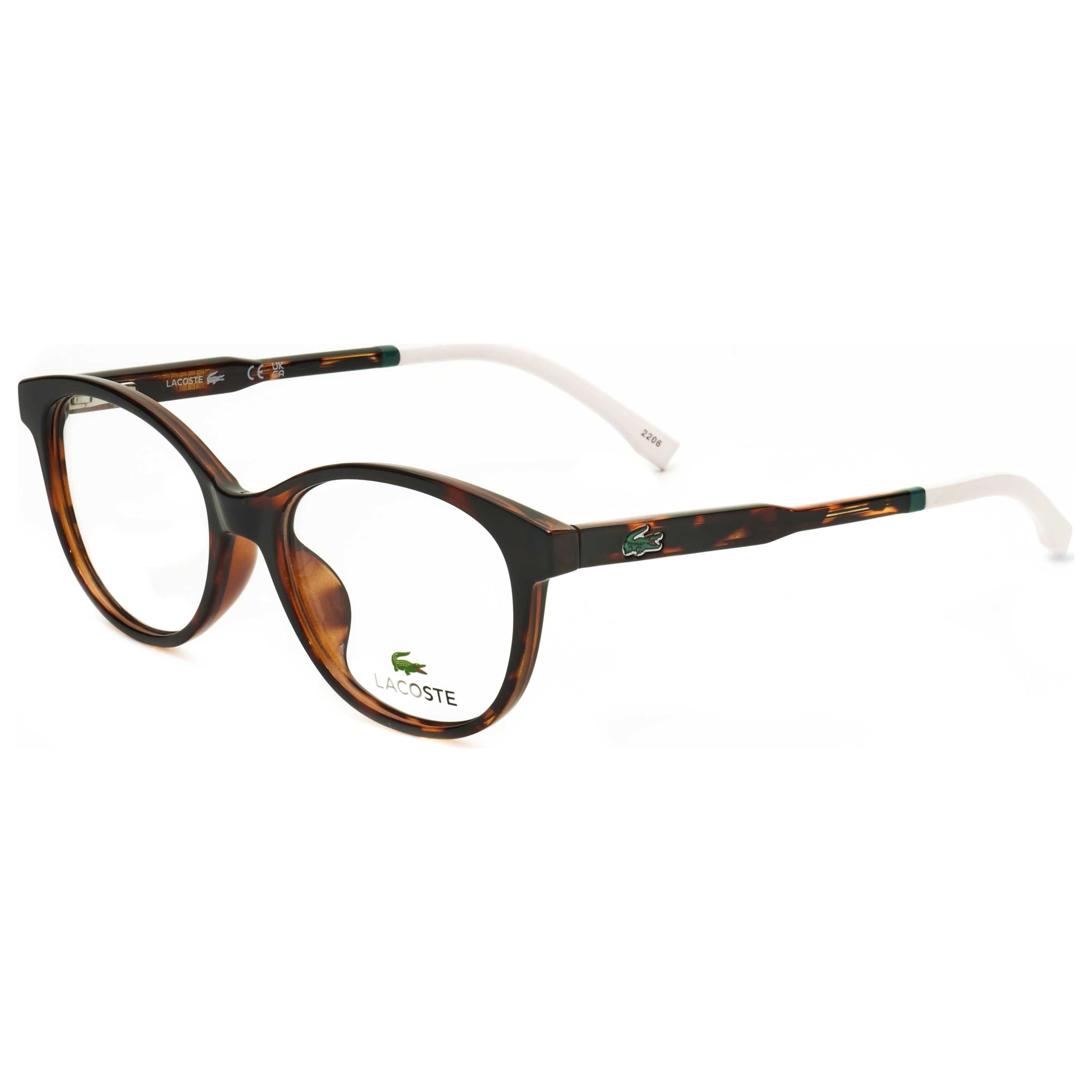 Preloved - Lacoste L363621448 Tortoiseshell Acetate Eyeglasses — Brown by Preloved - Lacoste