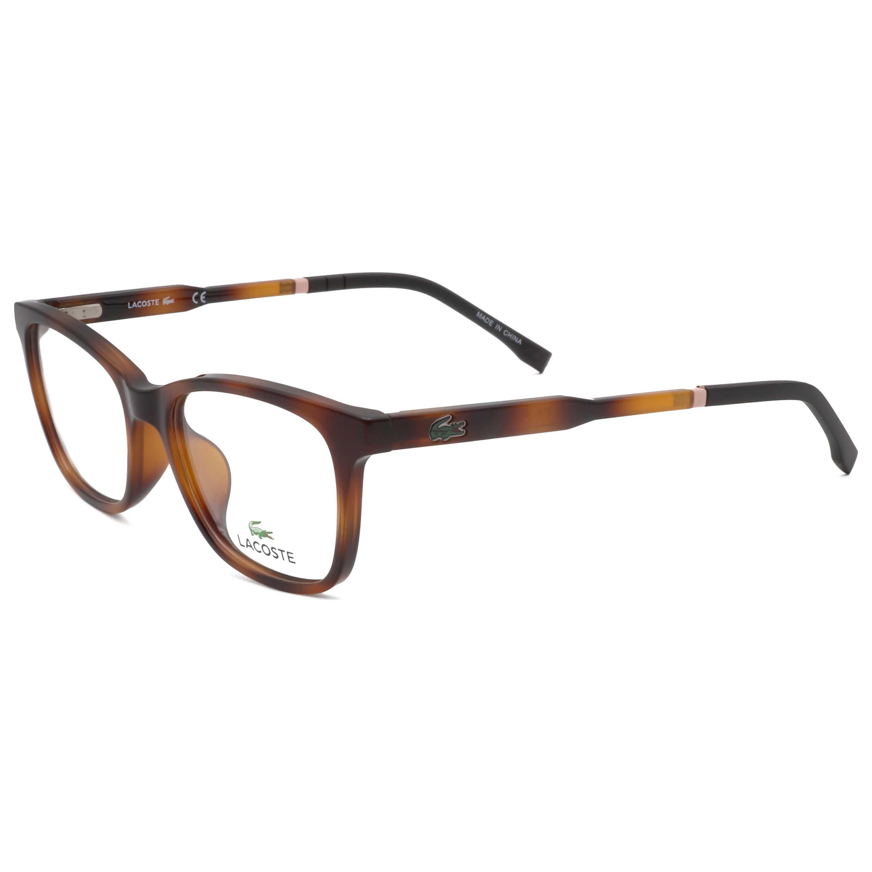 Preloved - Lacoste L364821448 Tortoiseshell Acetate Eyeglasses — Brown by Preloved - Lacoste
