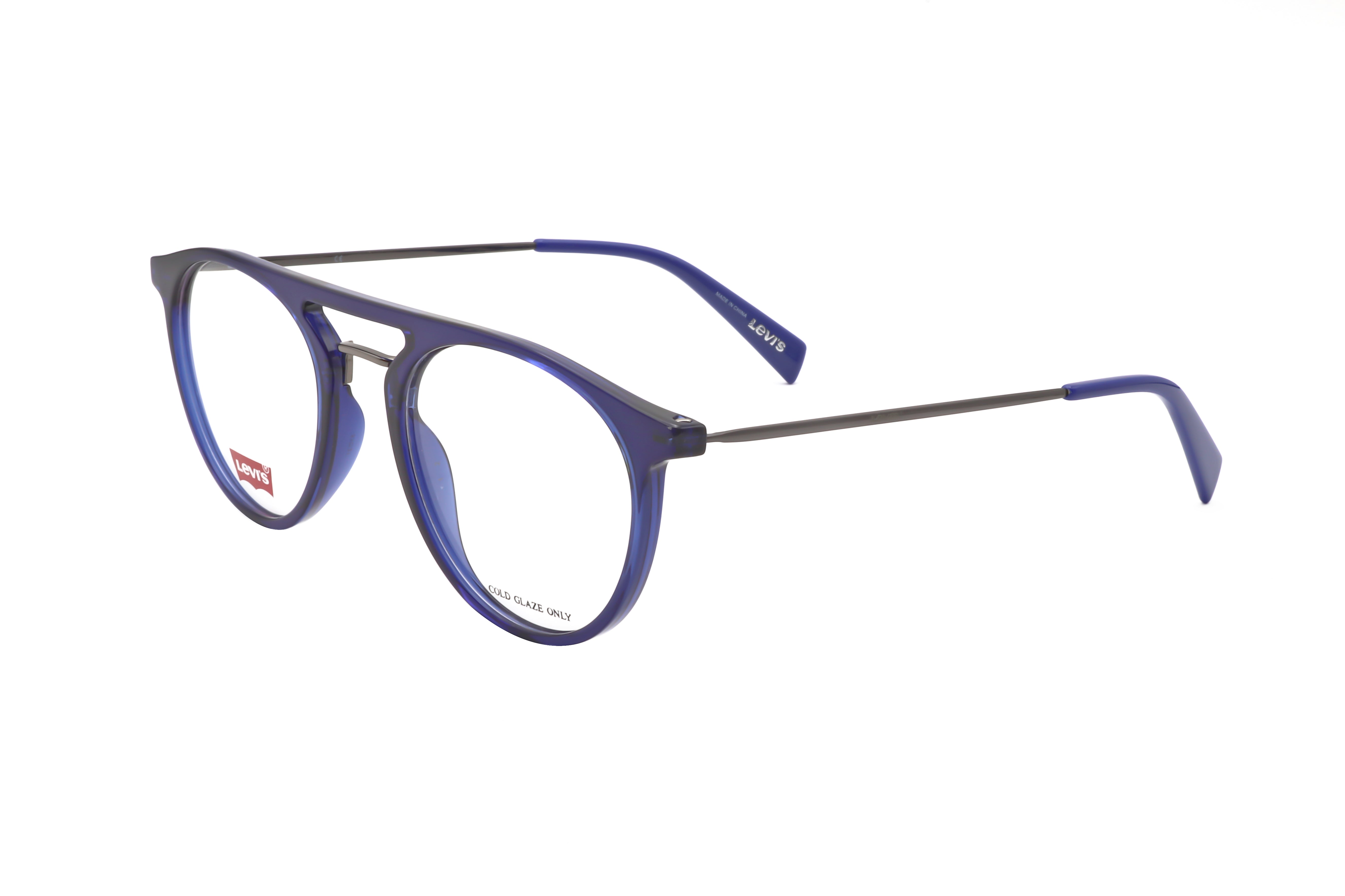 Preloved - Levi'S LV1001PJP51 Blue Frame Eyeglasses — Blue by Preloved - Levi'S