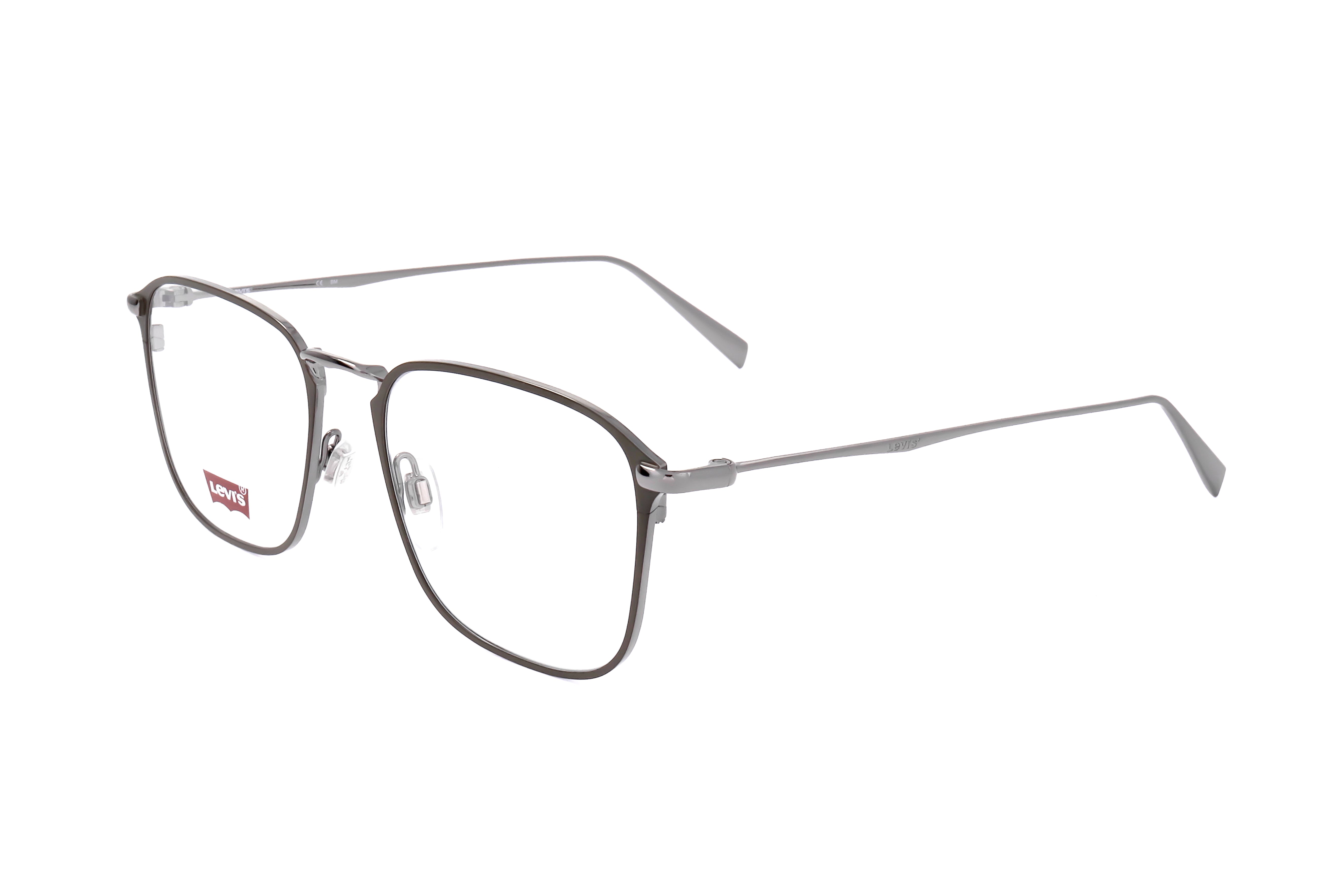 Preloved - Levi'S LV50002QU52 Square Metal Frame Eyeglasses — Khaki by Preloved - Levi'S