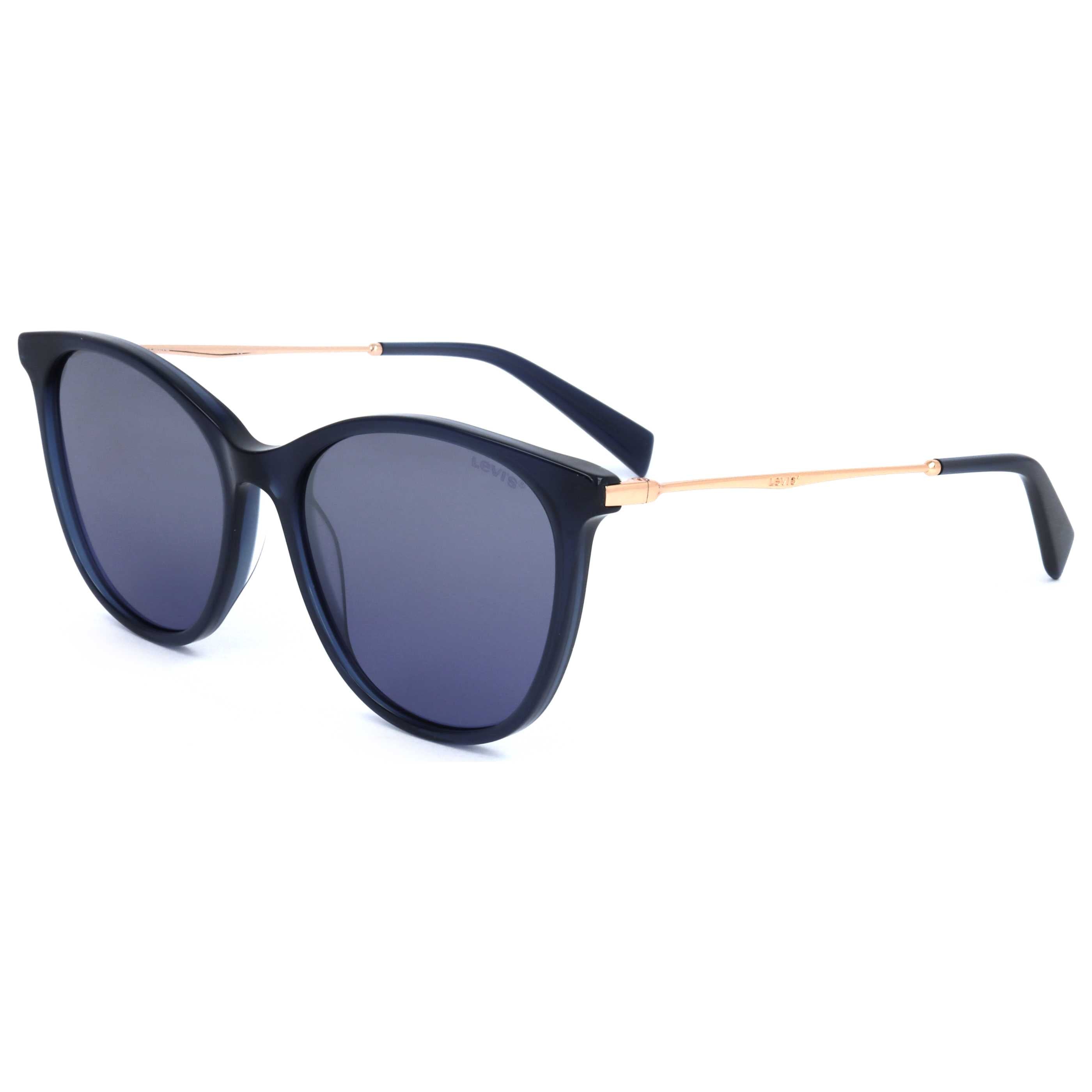 Preloved - Levi'S LV5006SPJP55 Acetate Cat-Eye Sunglasses — Navy by Preloved - Levi'S