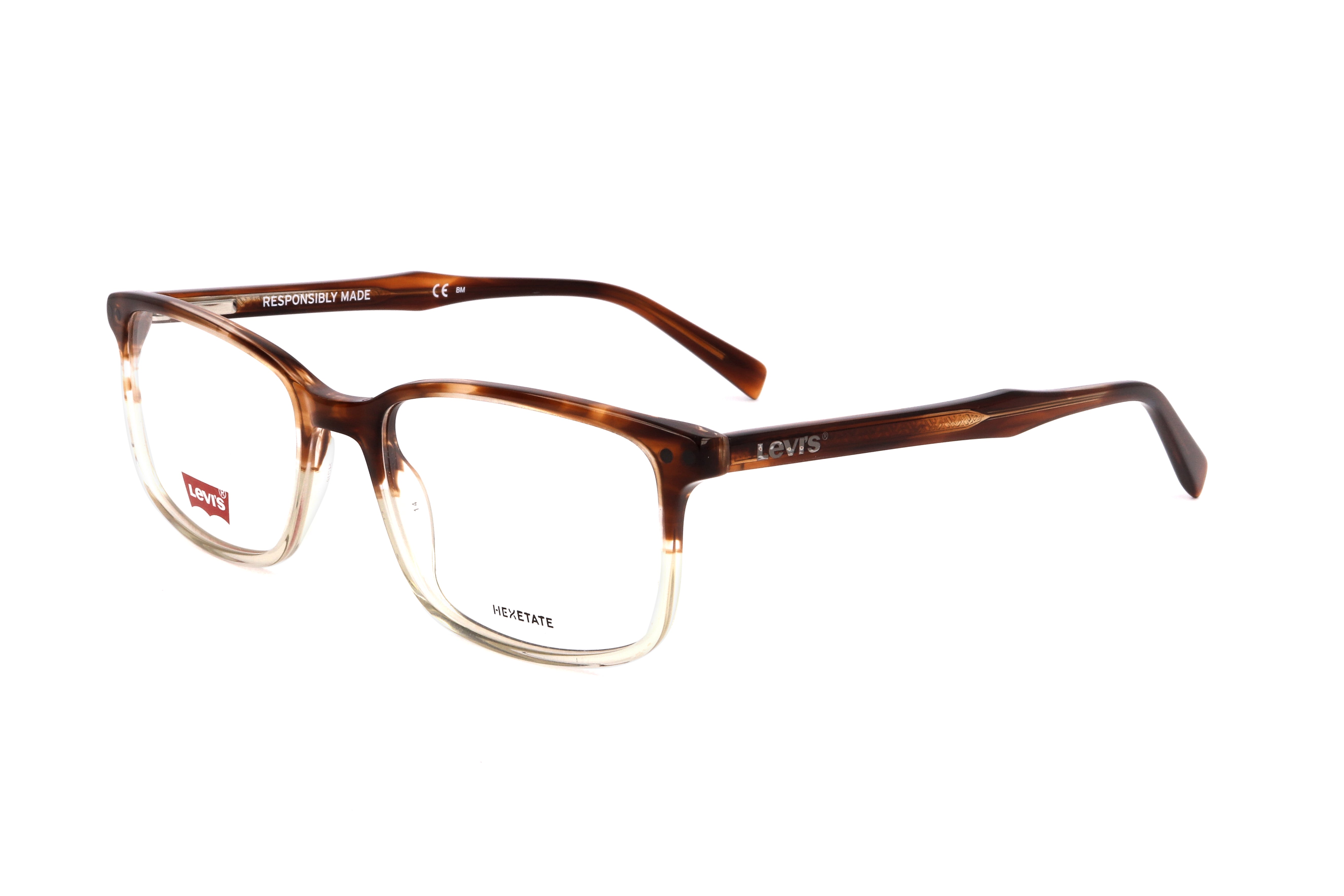 Preloved - Levi'S LV50190EX419 Eyeglasses — Brown by Preloved - Levi'S