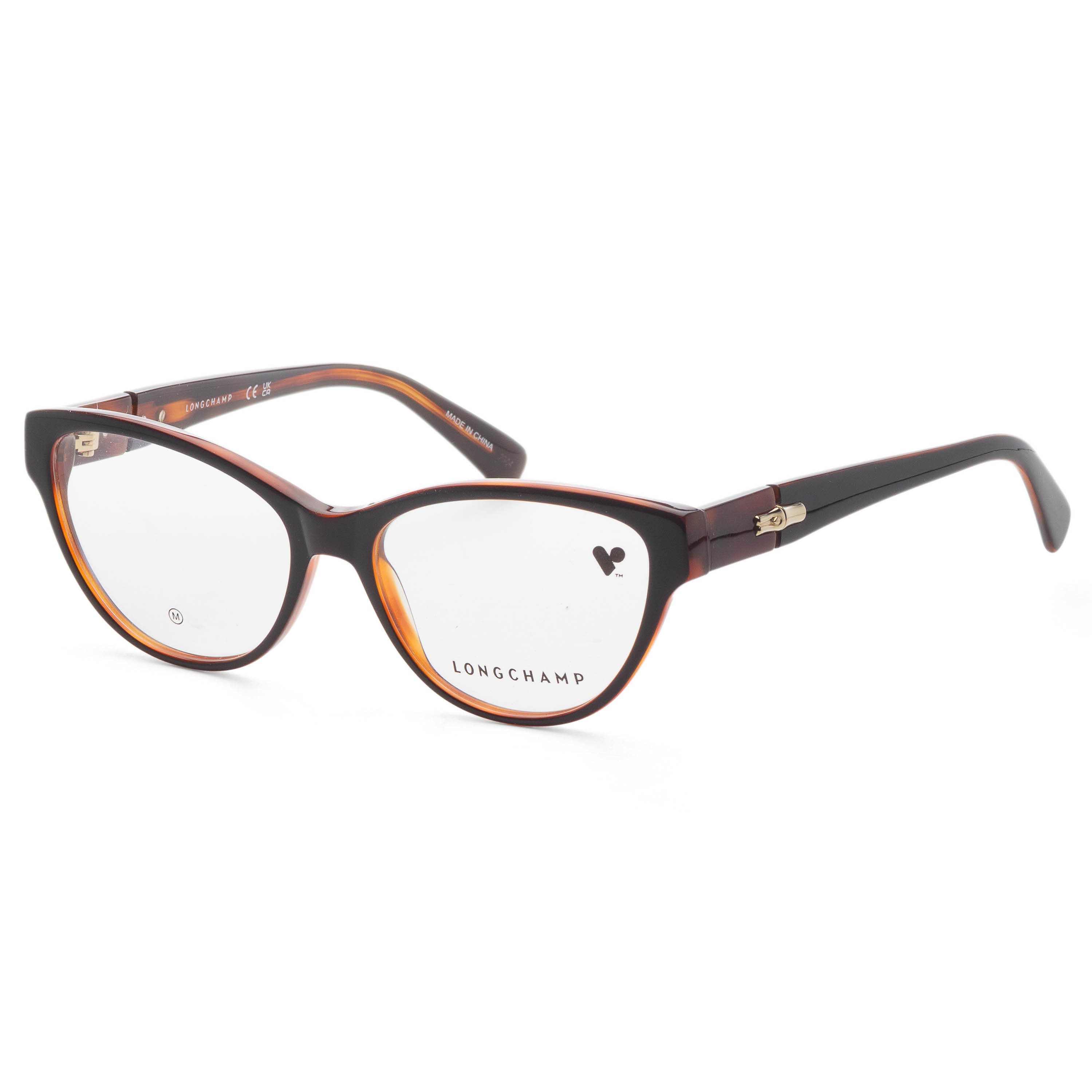 Preloved - Longchamp LO2721011 Cat-Eye Acetate Eyeglasses — Black by Preloved - Longchamp