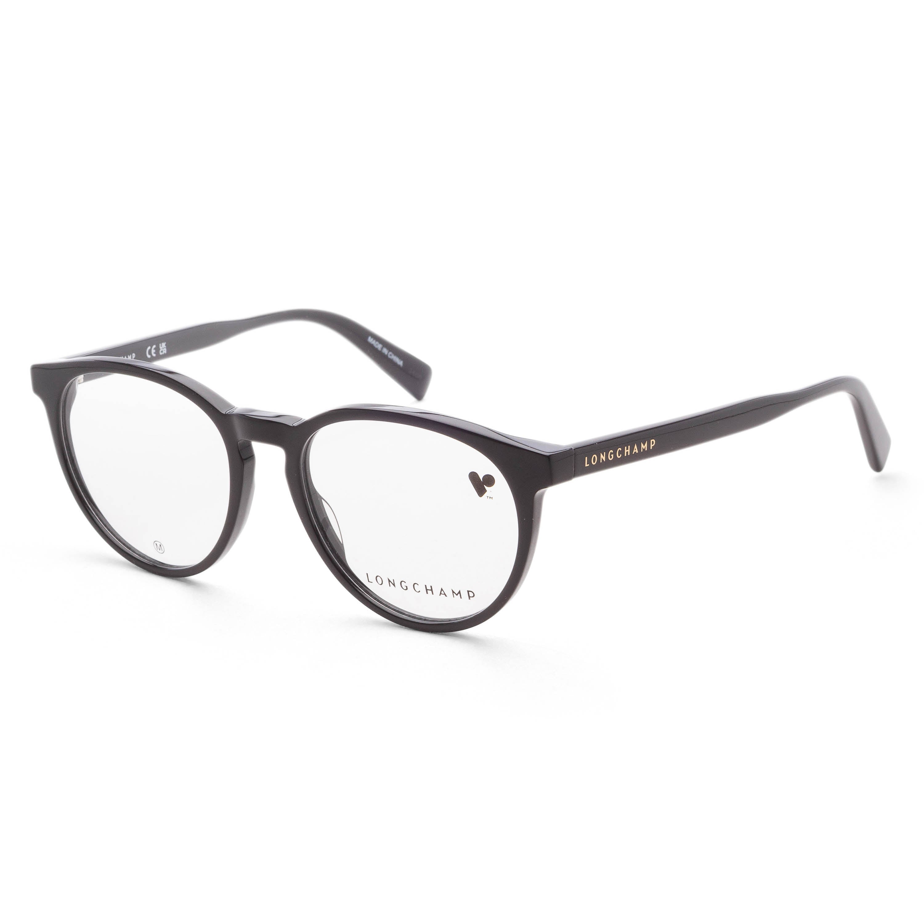 Preloved - Longchamp LO2752001 Round Frame Eyeglasses — Black by Preloved - Longchamp