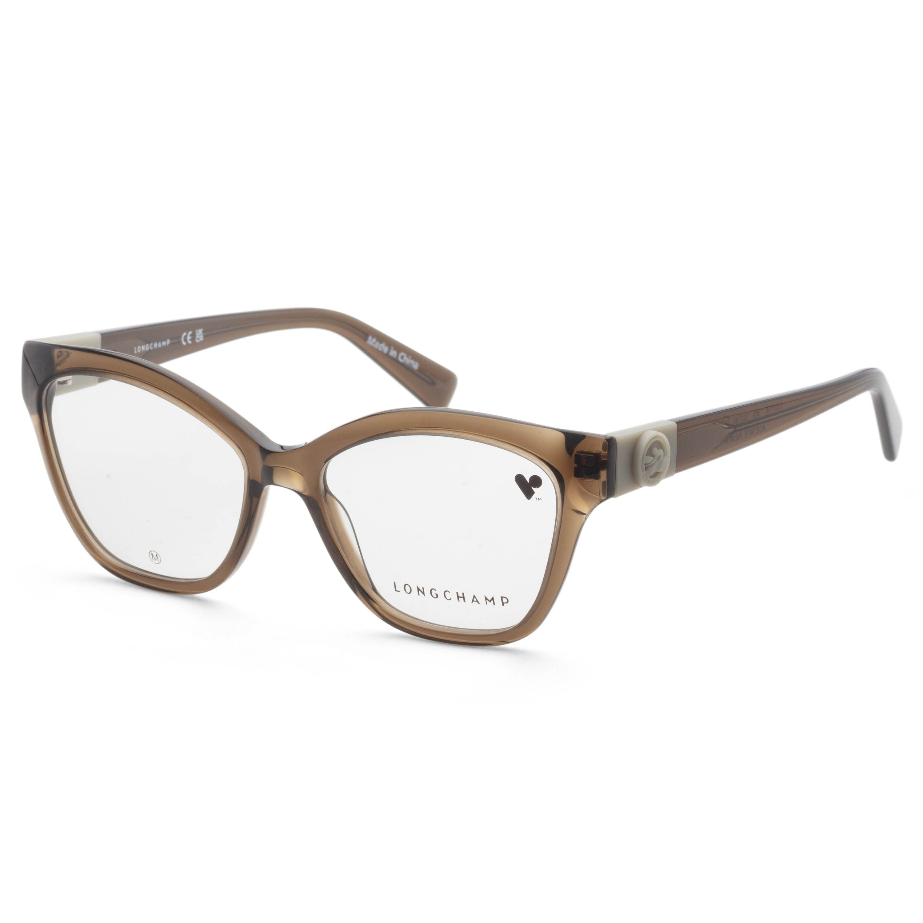 Preloved - Longchamp LO2755300 Transparent Brown Eyeglasses — Brown by Preloved - Longchamp