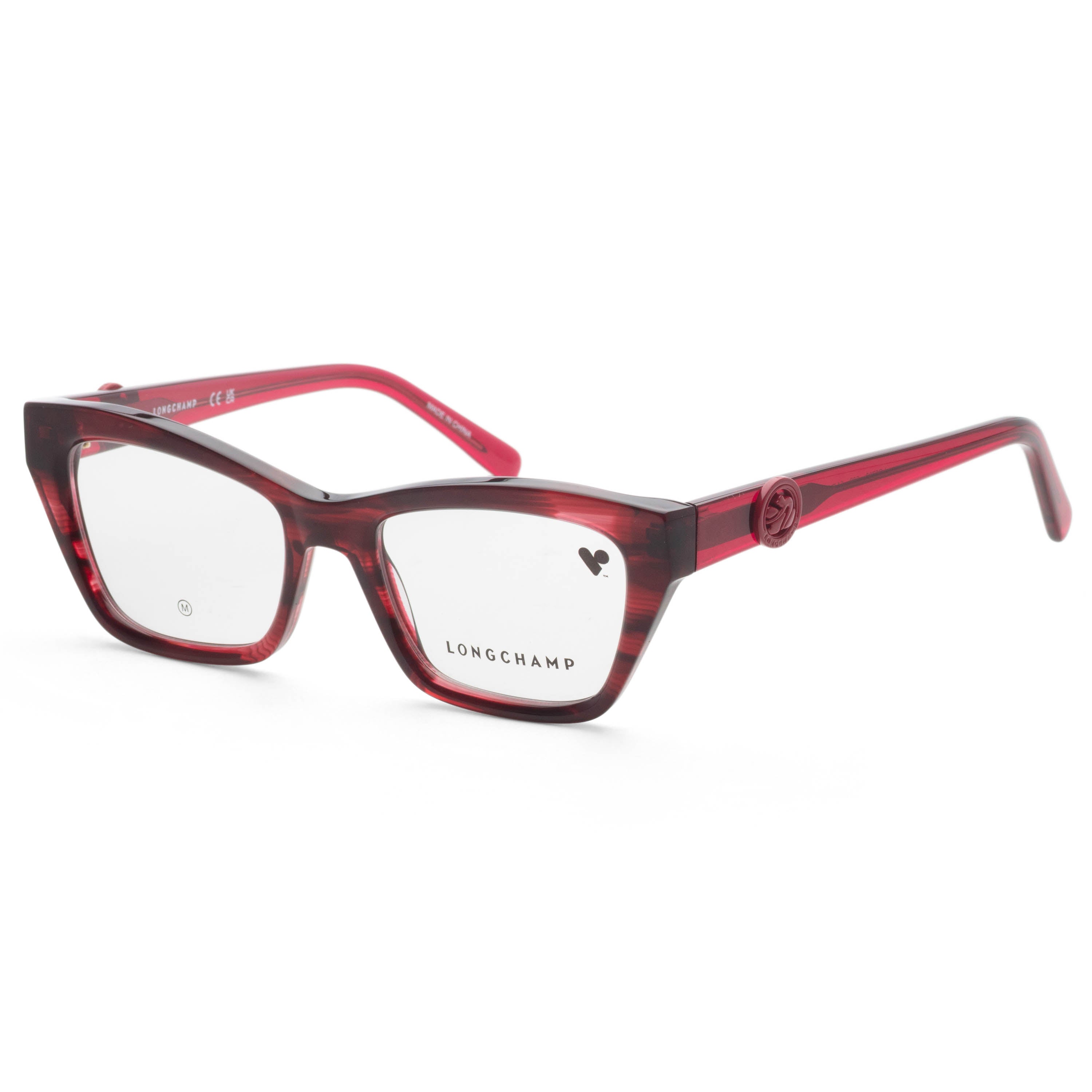 Preloved - Longchamp LO2762602 Red Horn Eyeglasses — Red by Preloved - Longchamp
