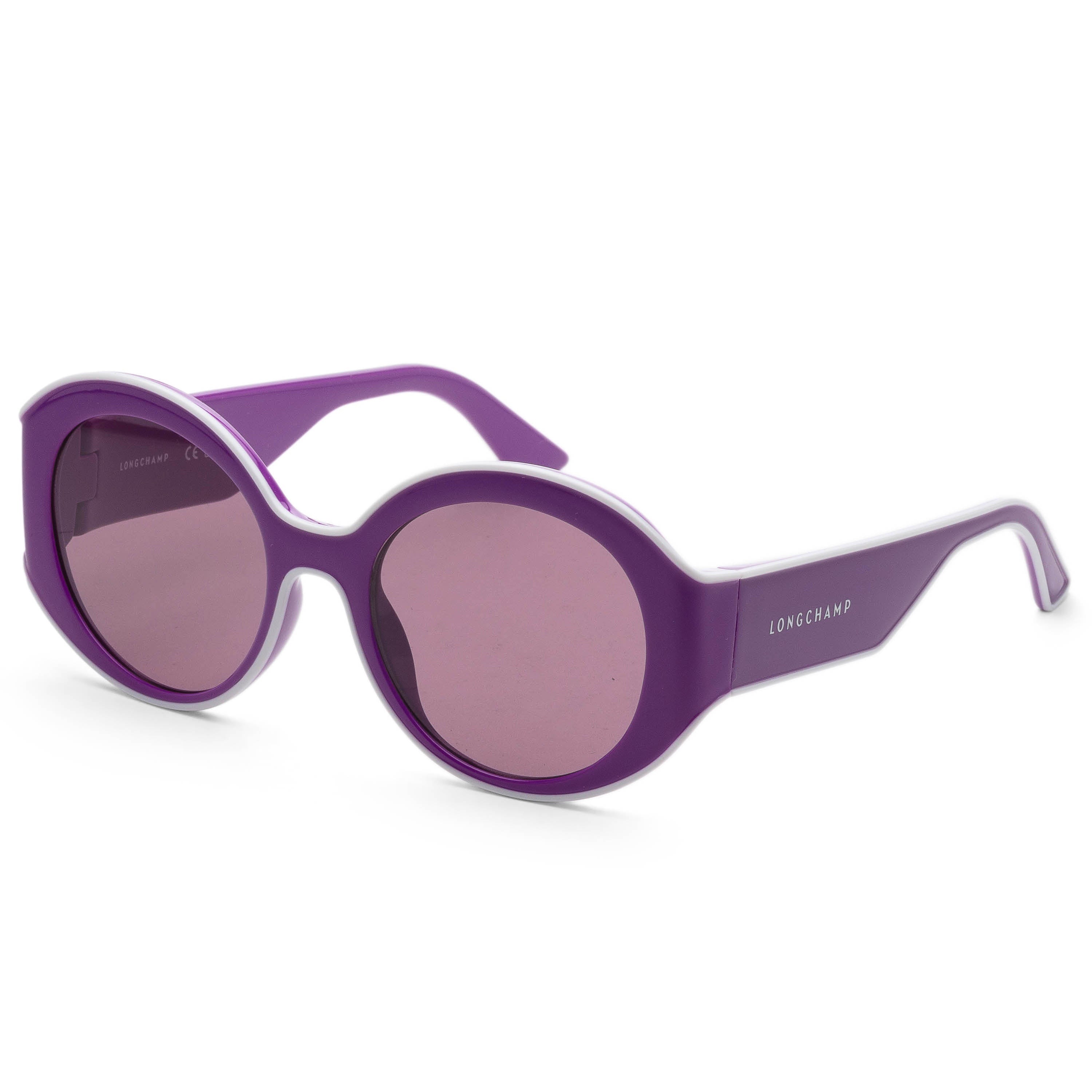 Preloved - Longchamp LO758S500 Purple Oval Sunglasses — Purple by Preloved - Longchamp