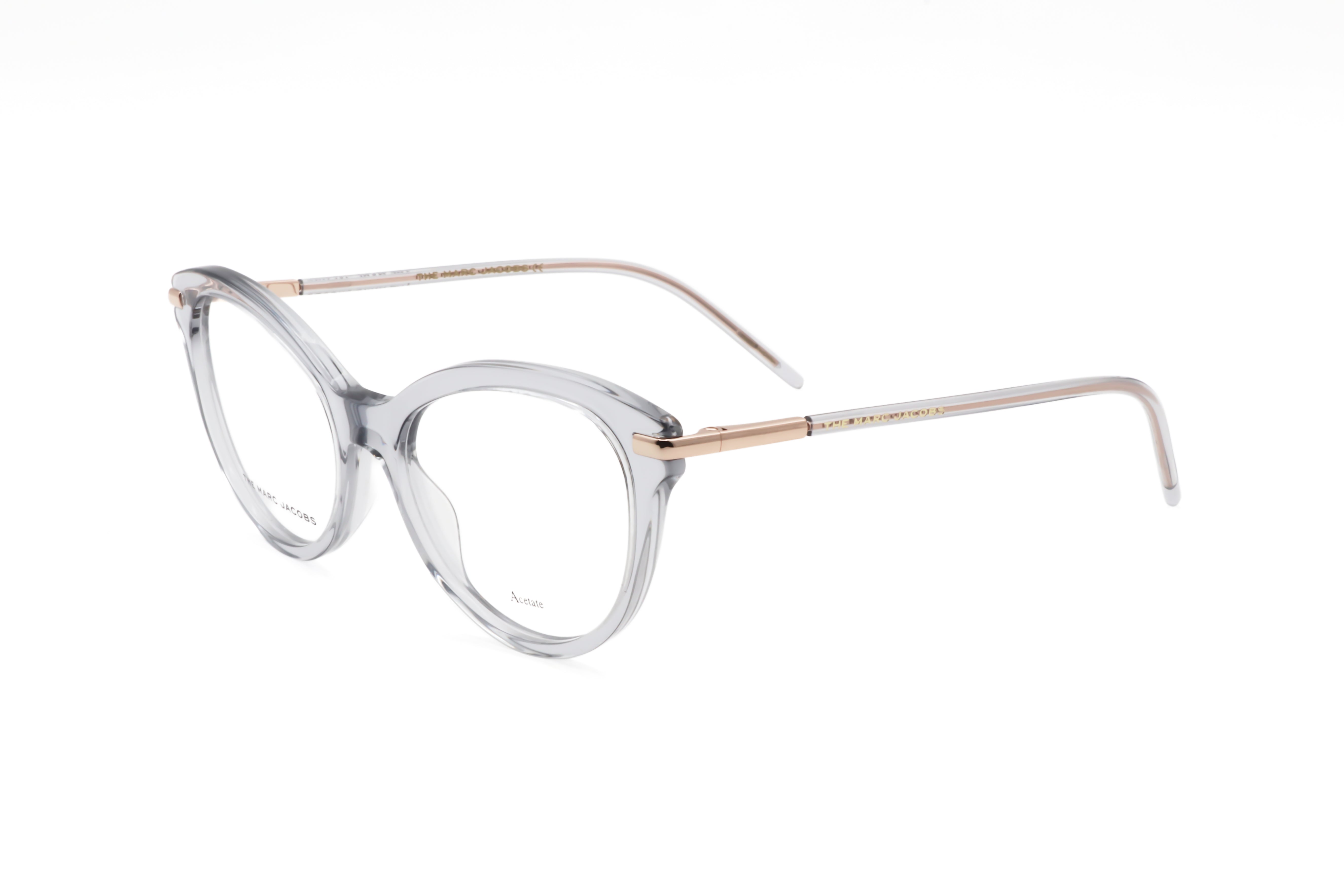 Preloved - Marc Jacobs MARC617KB752 Clear-Lens Eyeglasses — Grey by Preloved - Marc Jacobs