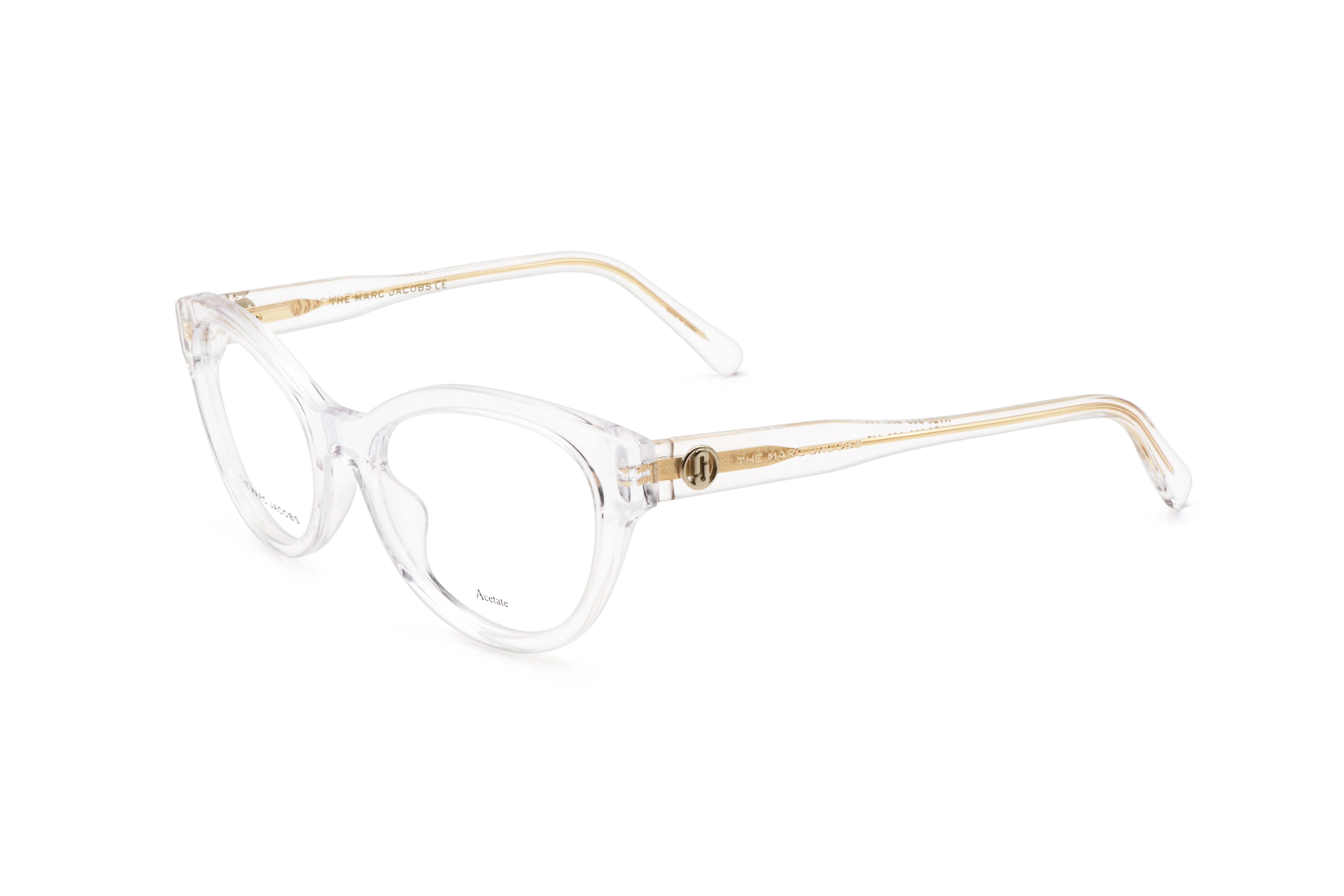 Preloved - Marc Jacobs MARC62890052 Crystal Cat-Eye Eyeglasses — Clear by Preloved - Marc Jacobs