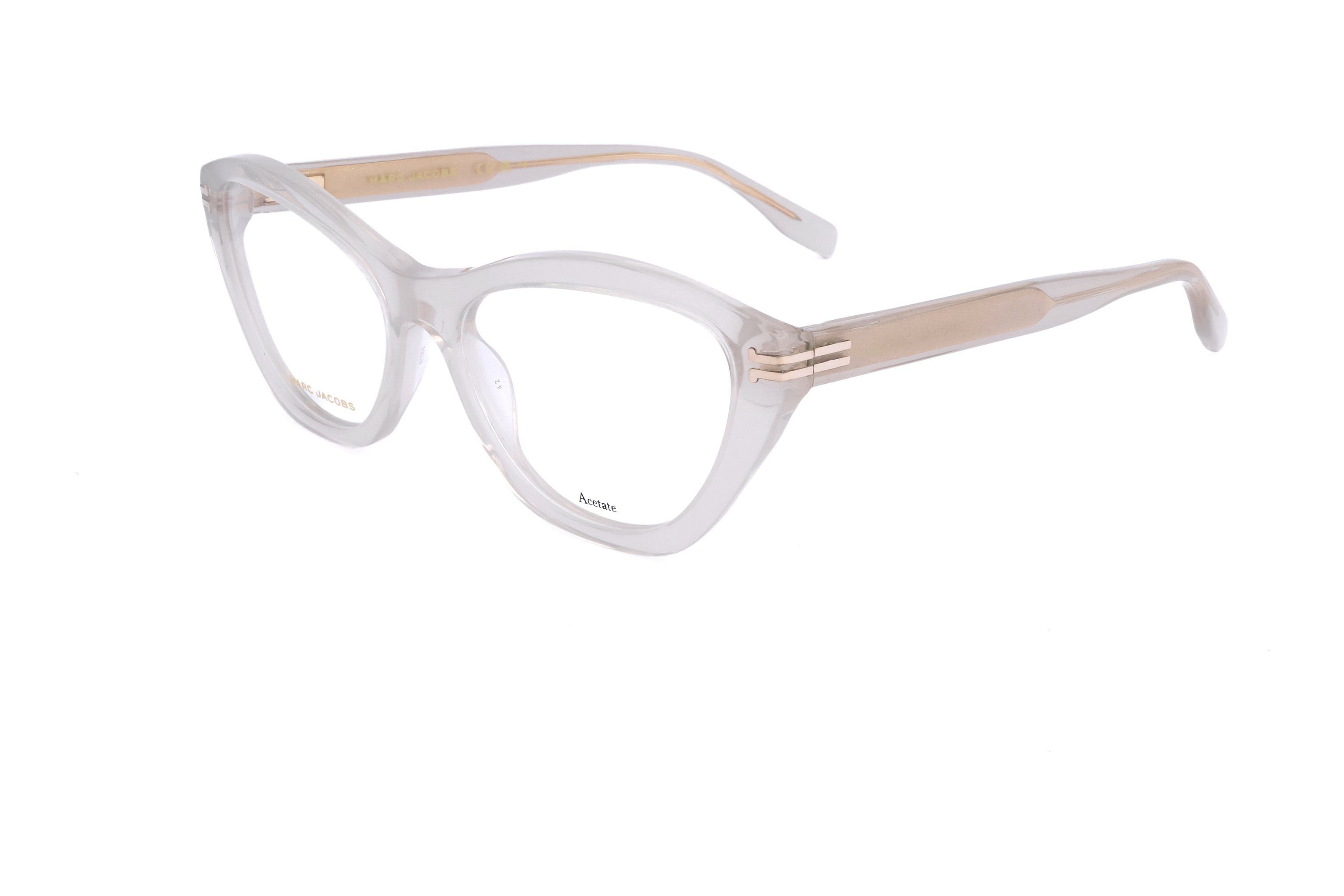 Preloved - Marc Jacobs MJ10860FWM52 Cat-Eye Acetate Eyeglasses — Beige by Preloved - Marc Jacobs