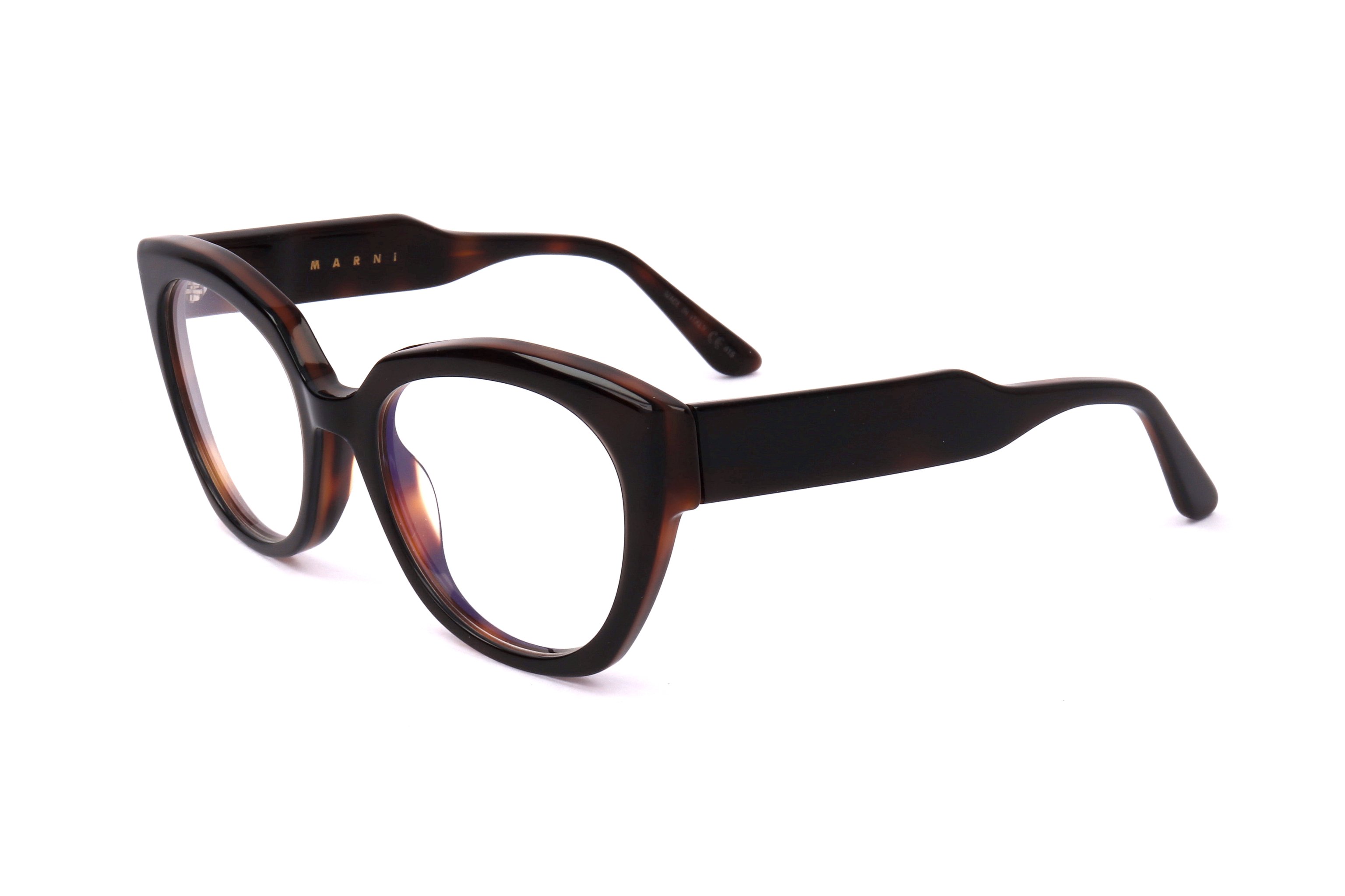 Preloved - Marni ME260700451 Tortoiseshell Acetate Eyeglasses — Brown by Preloved - Marni