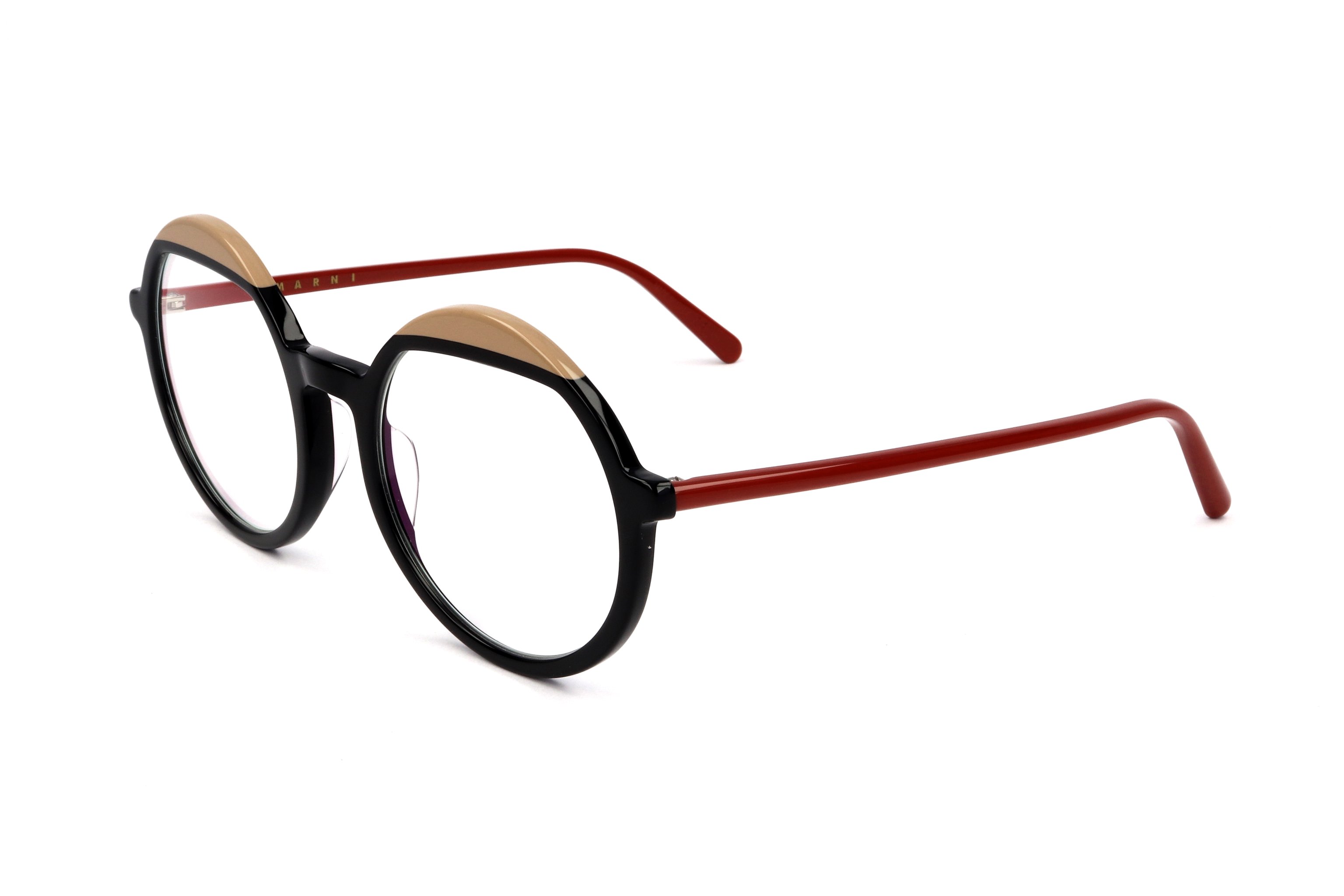 Preloved - Marni ME262627954 Round-Frame Eyeglasses — Black by Preloved - Marni