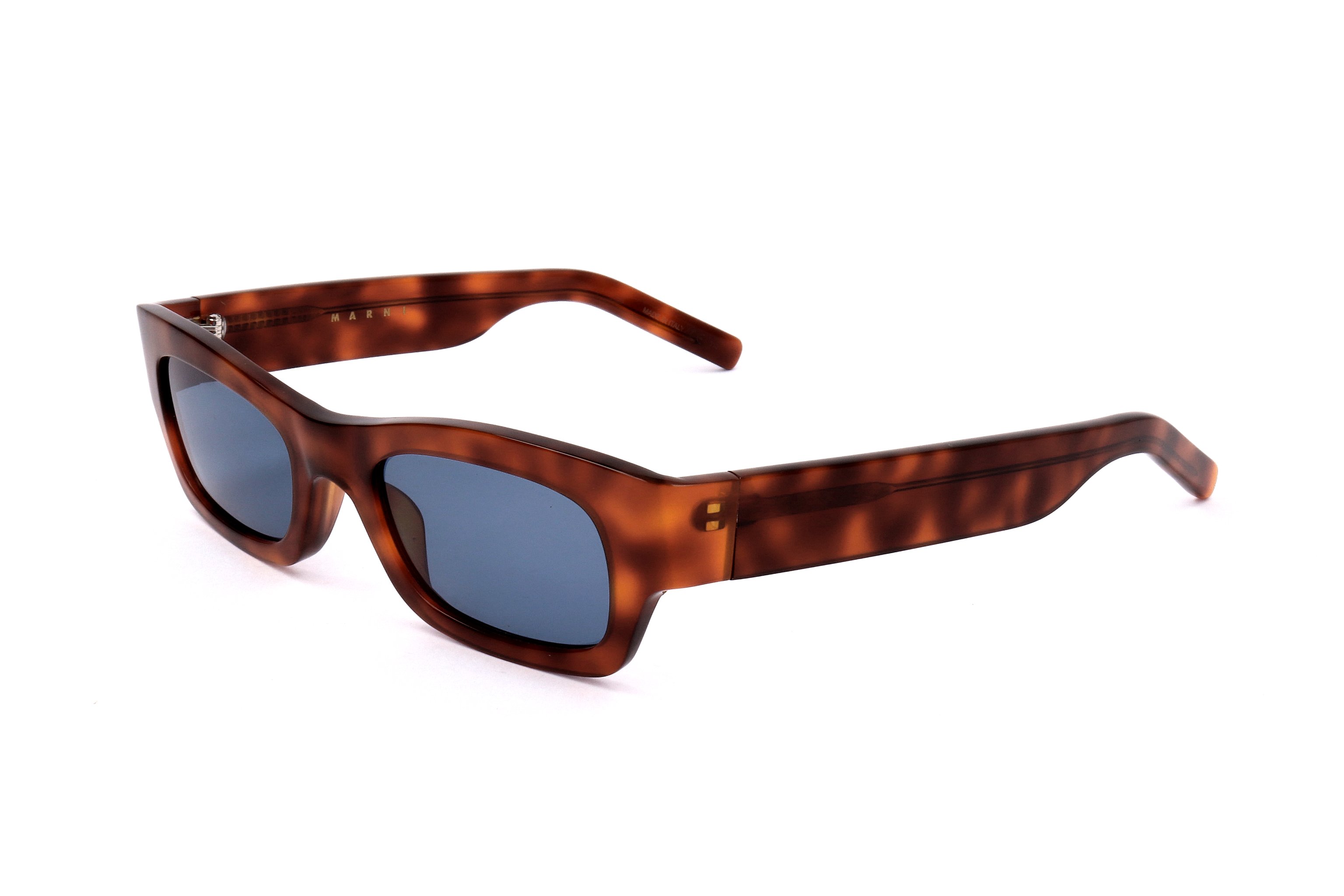 Preloved - Marni ME627S72550 Blonde Havana Acetate Sunglasses — Brown by Preloved - Marni