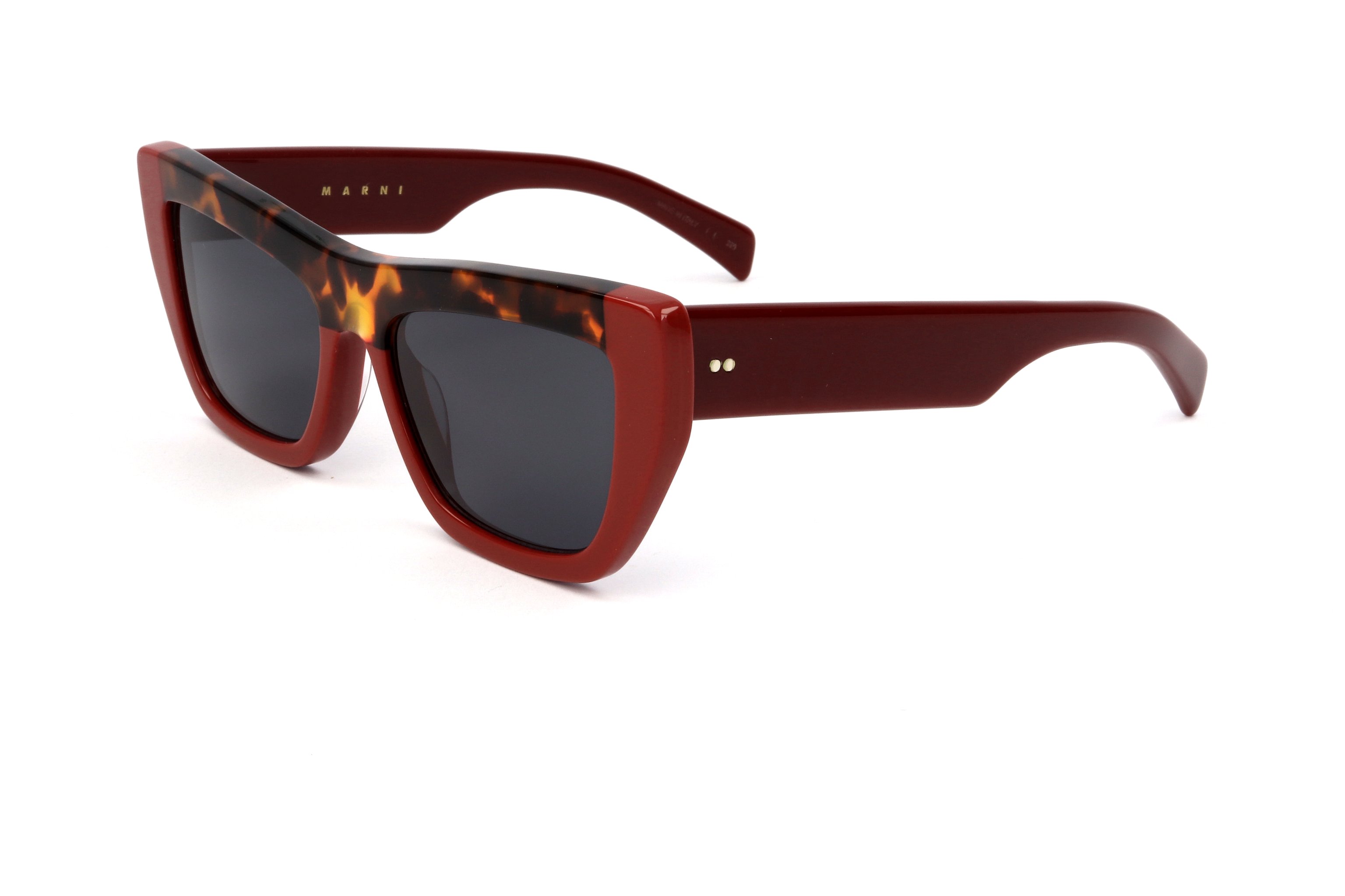 Preloved - Marni ME634S61752 Red Havana Sunglasses — Red by Preloved - Marni