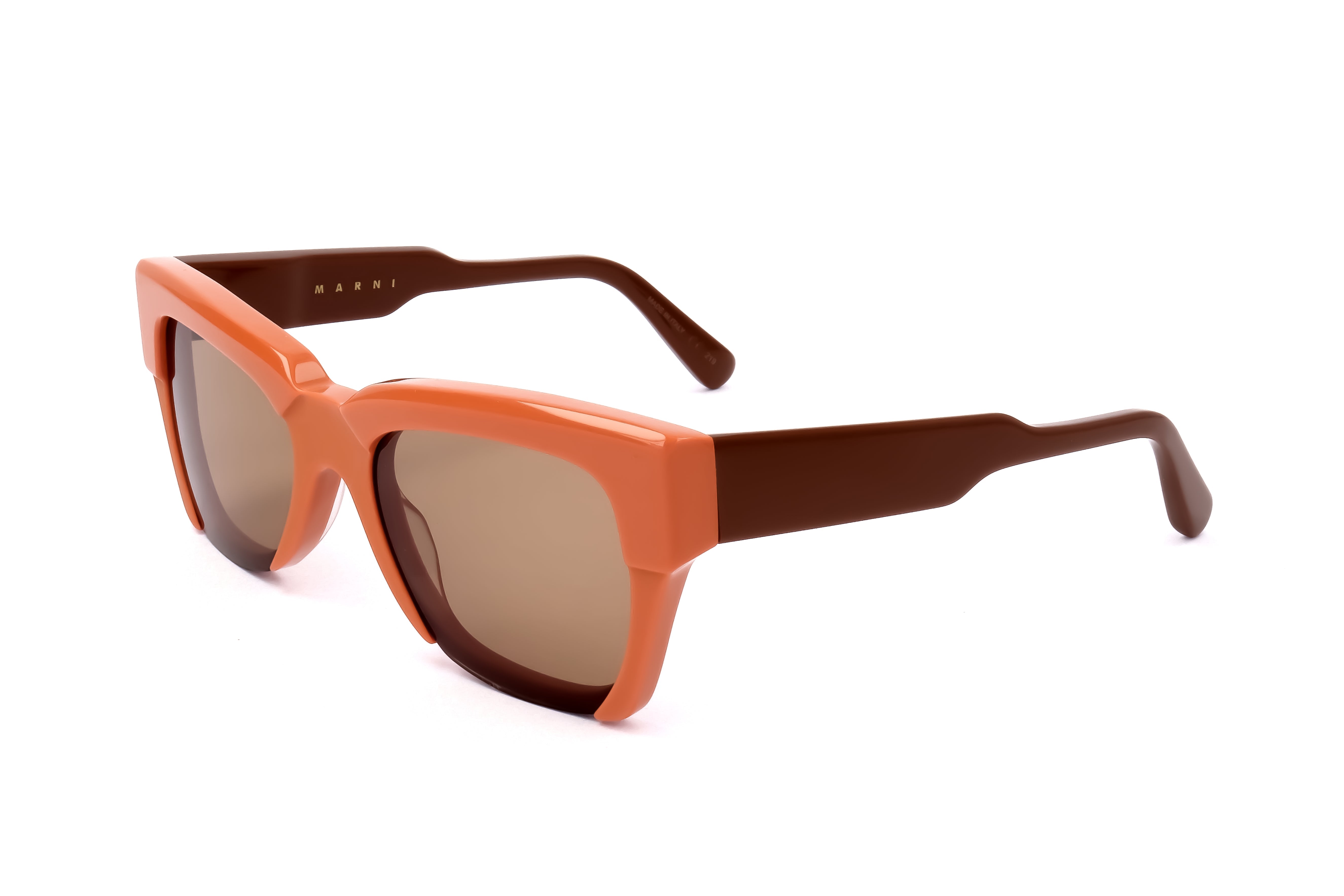 Preloved - Marni ME638S81054 Acetate Cat-Eye Sunglasses — Orange by Preloved - Marni