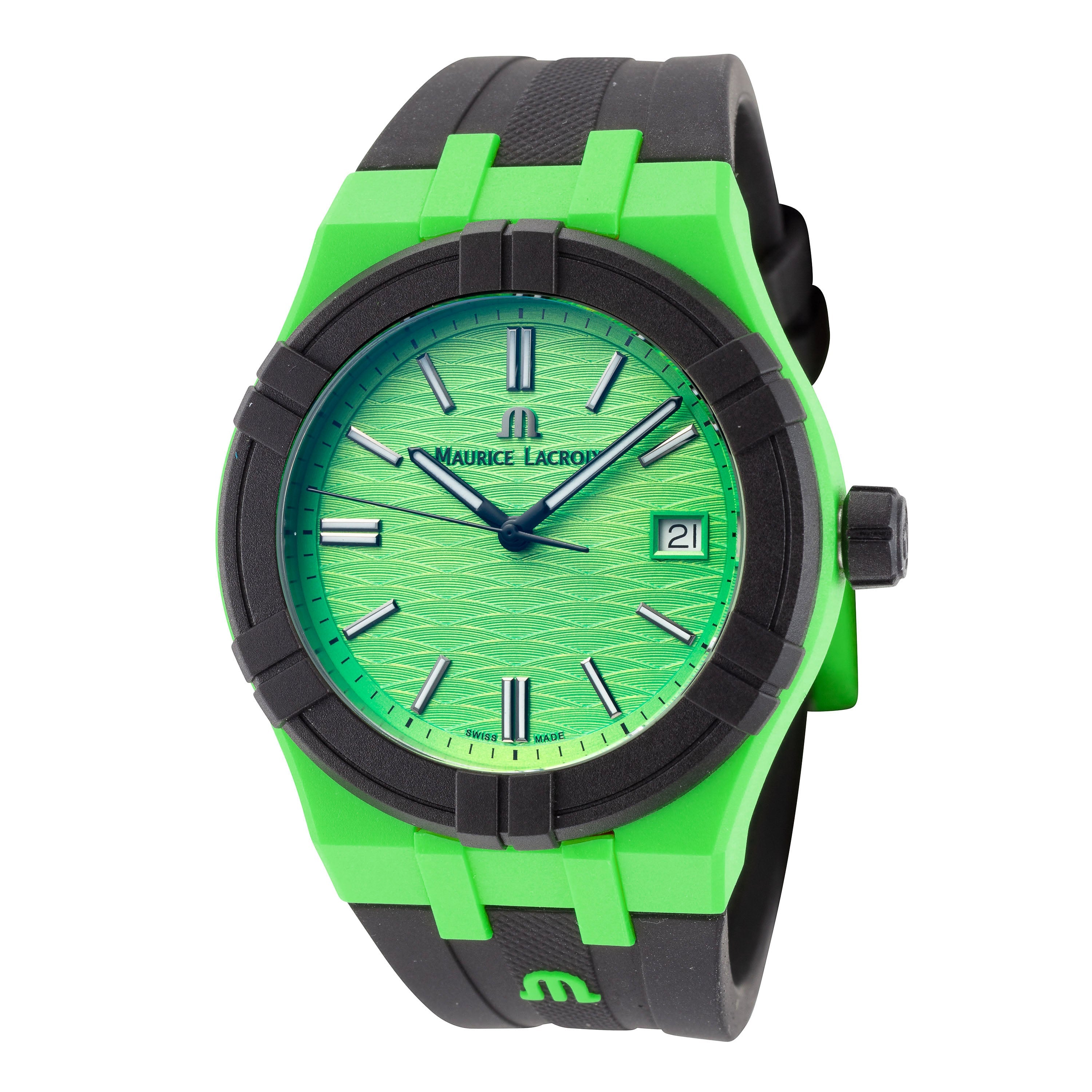 Preloved - Maurice Lacroix Aikon Tide Watch — Green by Preloved - Maurice Lacroix