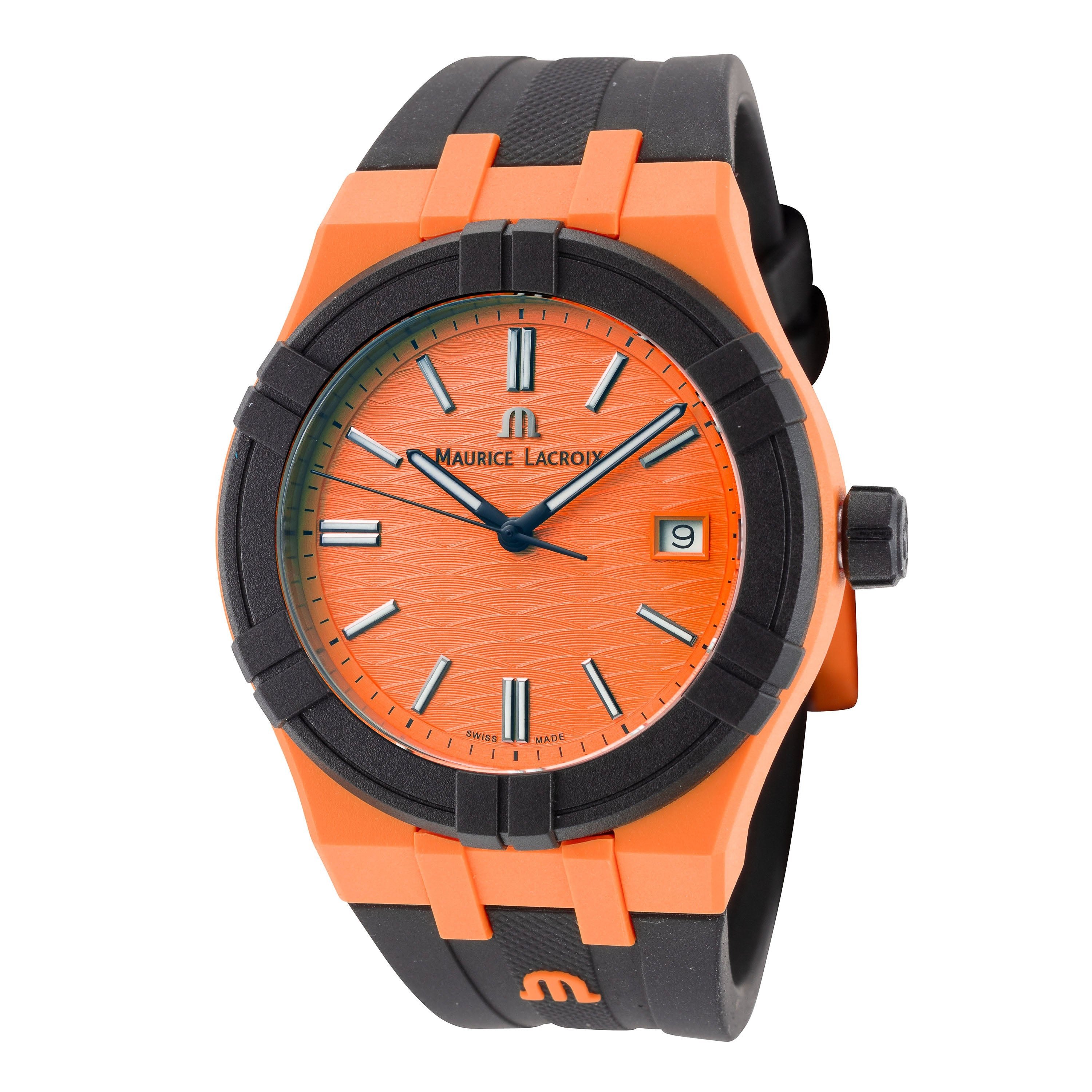 Preloved - Maurice Lacroix Aikon Watch — Orange by Preloved - Maurice Lacroix