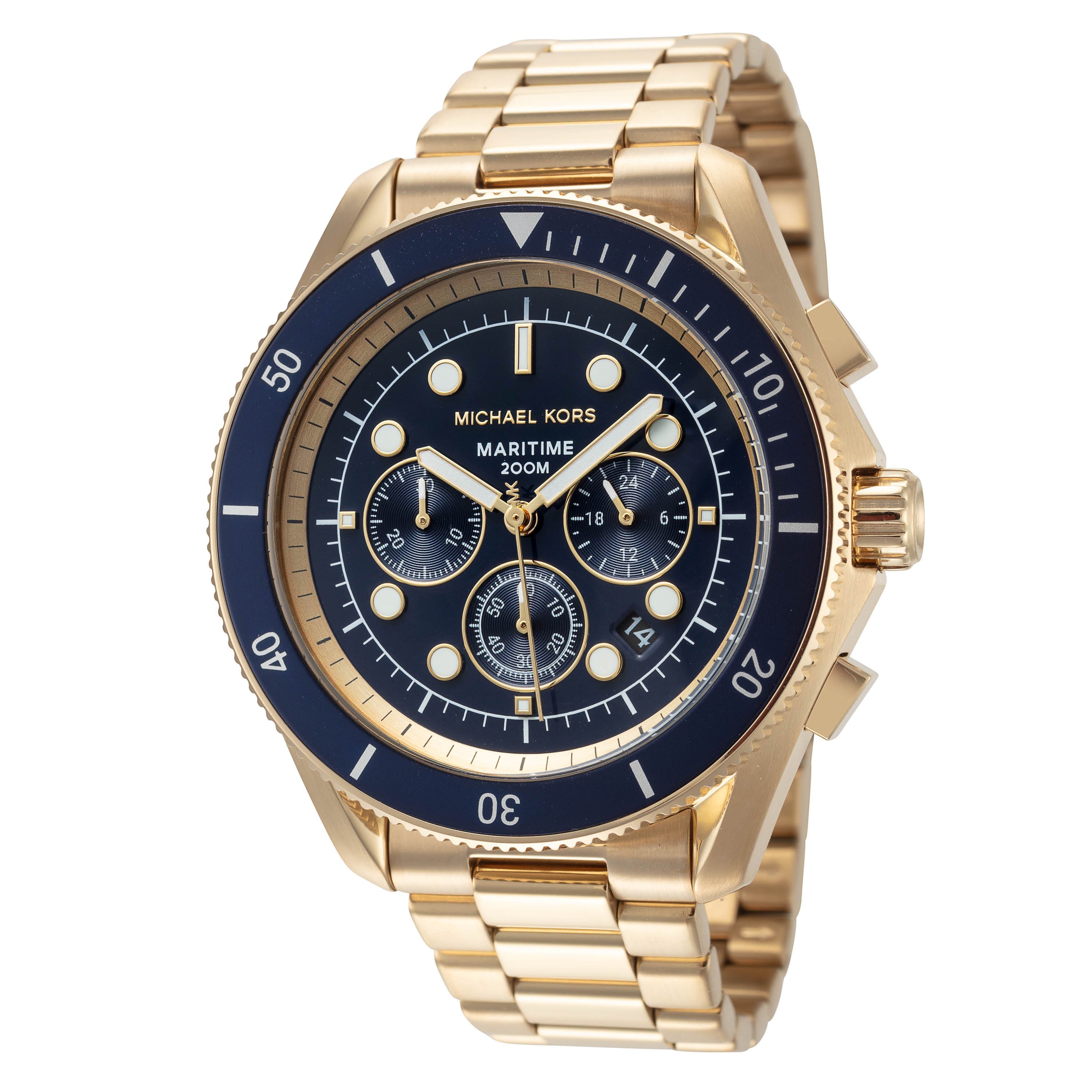 Preloved - Michael Kors Chronograph Watch — Gold by Preloved - Michael Kors