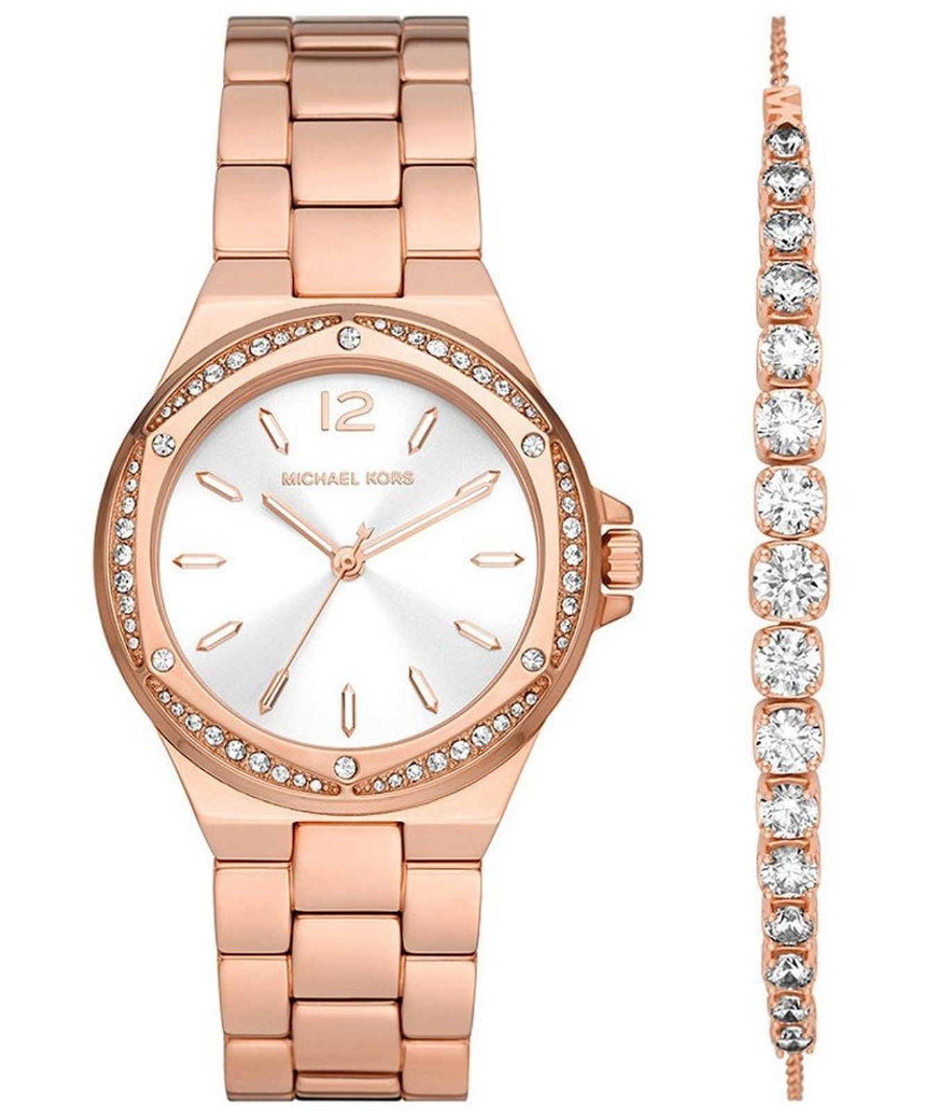 Preloved - Michael Kors Lennox Watch — Rose gold by Preloved - Michael Kors