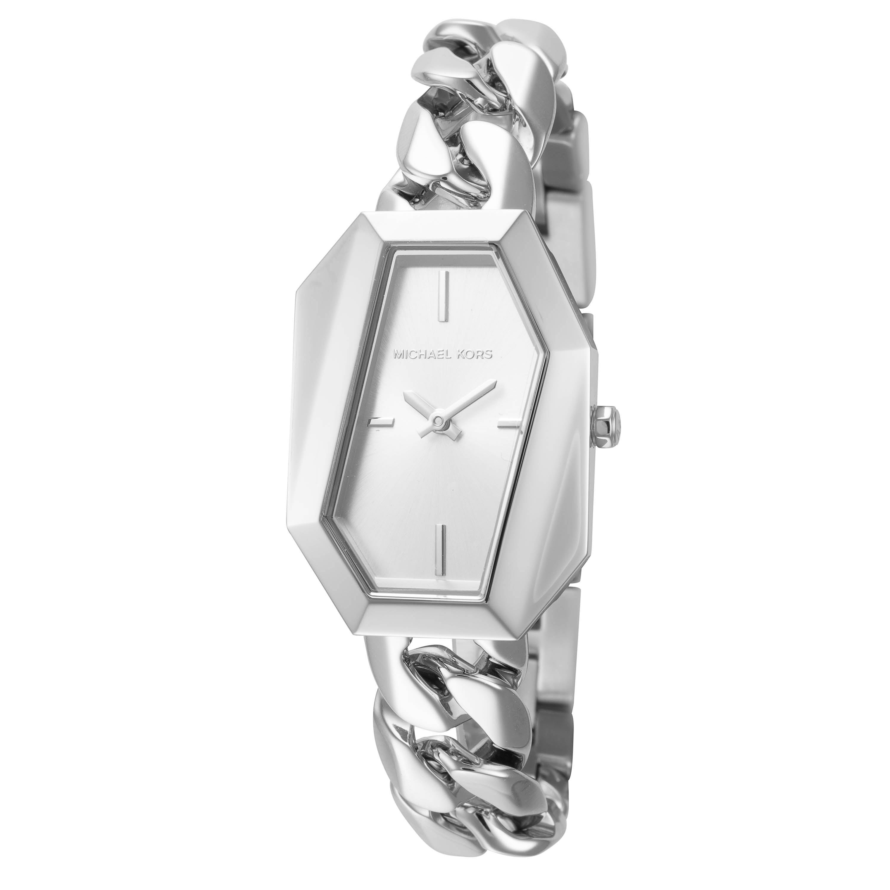 Preloved - Michael Kors Chain-Link Bracelet Watch — Silver by Preloved - Michael Kors